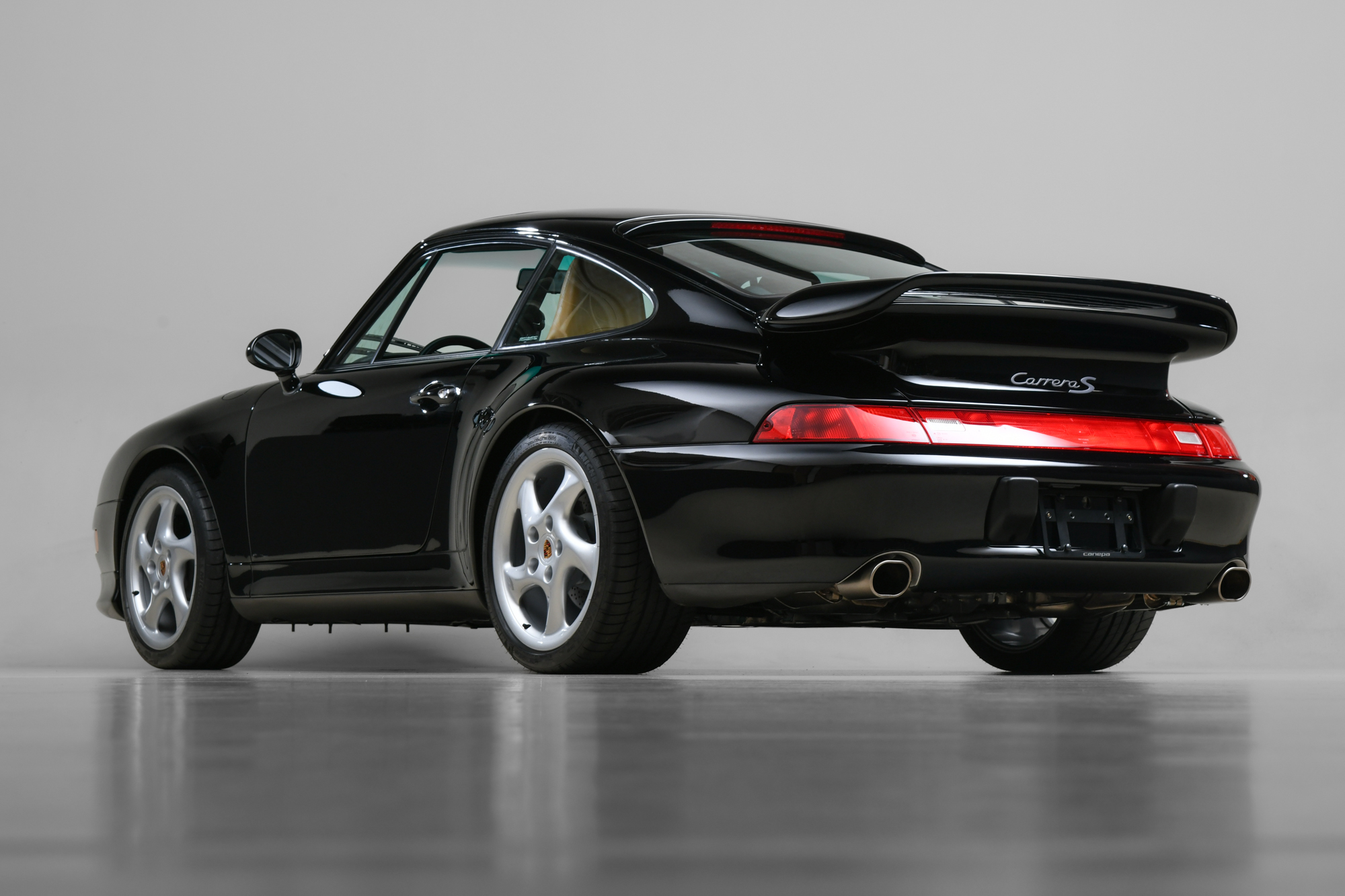 1998 Porsche 993 C2S , BLACK, VIN WP0AA2993WS320750, MILEAGE 20524