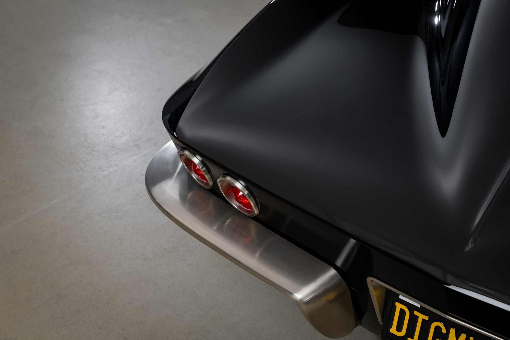 1963 Chevrolet Corvette Fastback RestoMod , BLACK, VIN 30837S114256, MILEAGE 4097