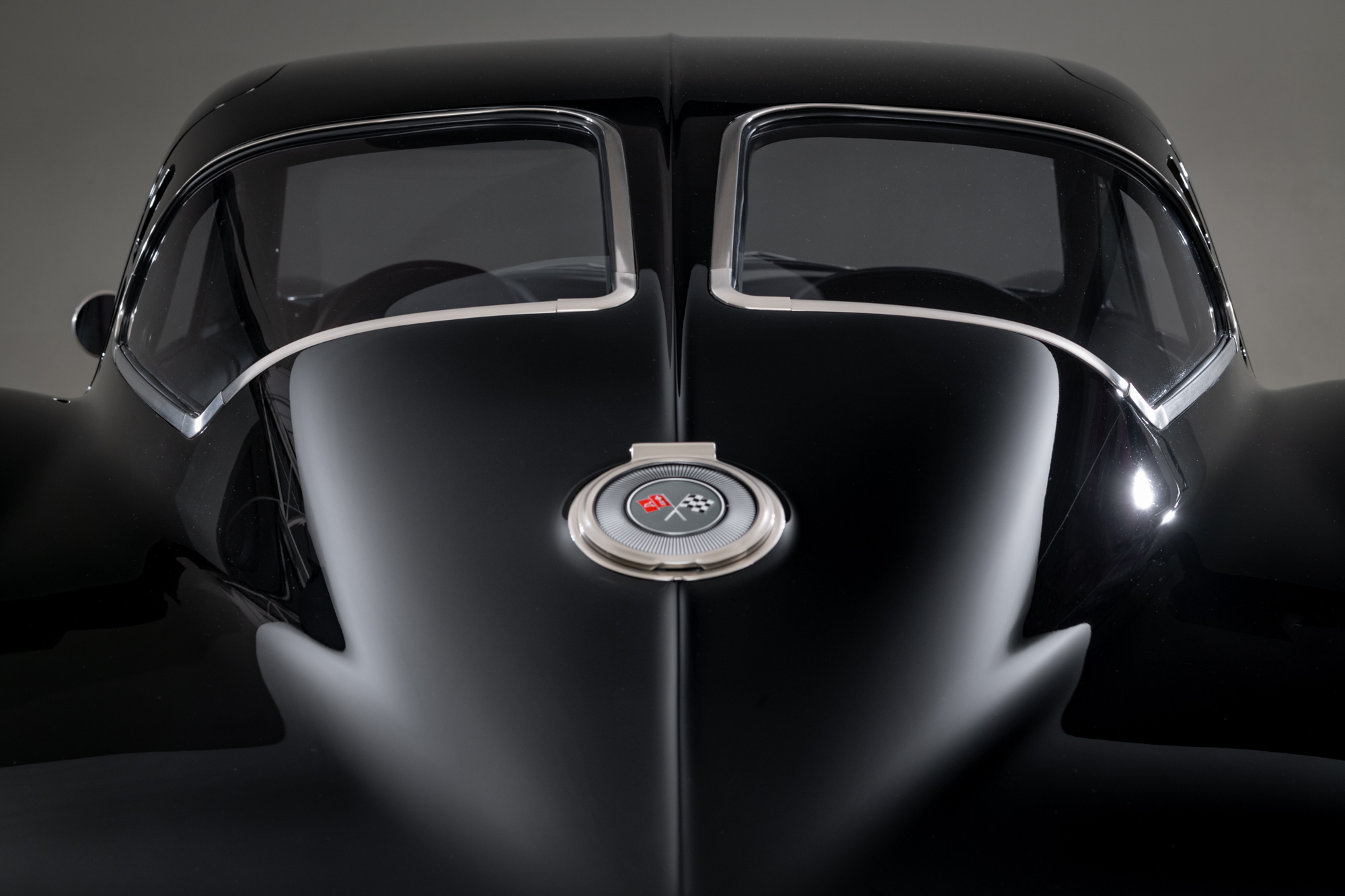 1963 Chevrolet Corvette Fastback RestoMod , BLACK, VIN 30837S114256, MILEAGE 4097
