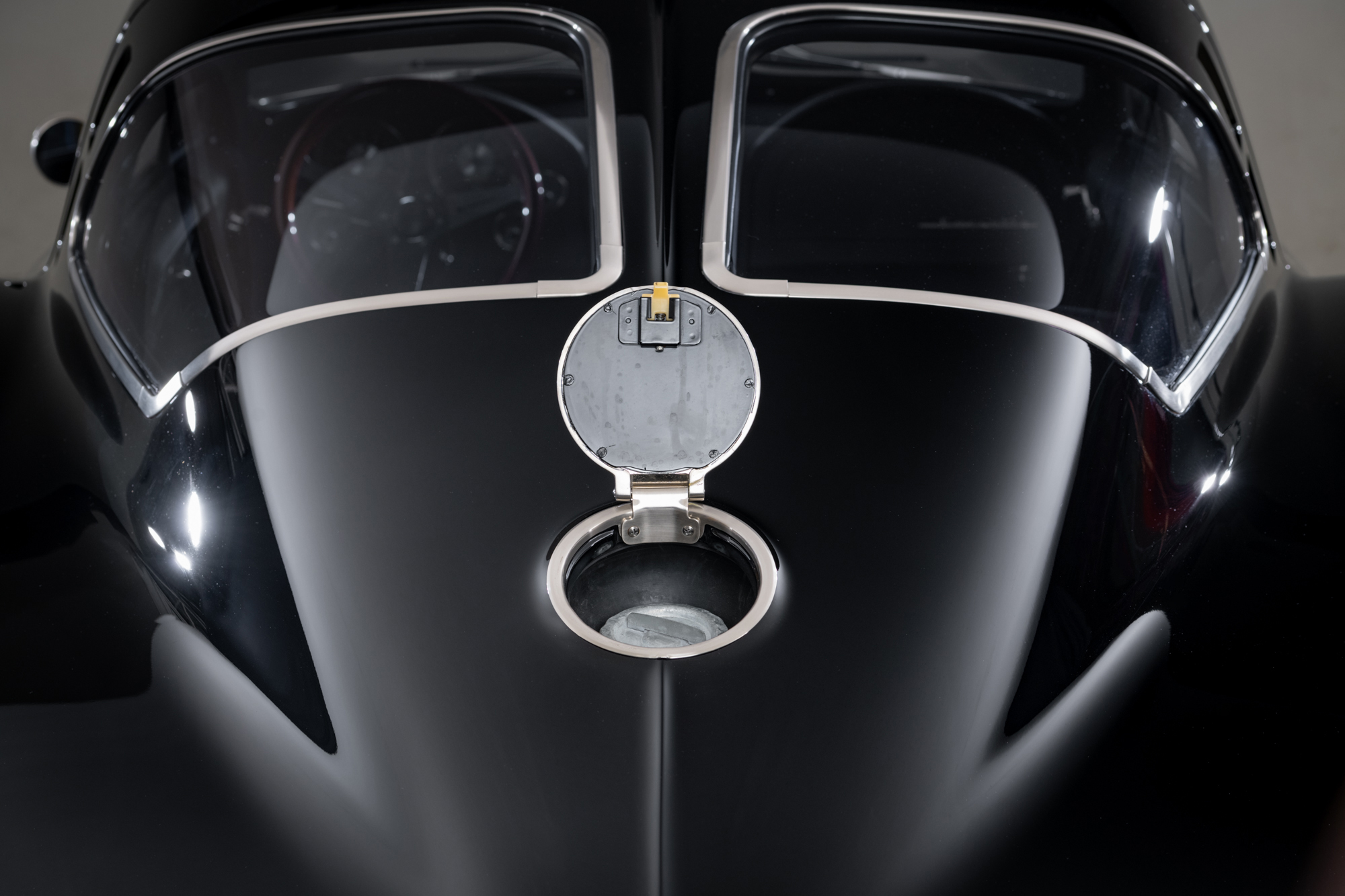 1963 Chevrolet Corvette Fastback RestoMod , BLACK, VIN 30837S114256, MILEAGE 4097