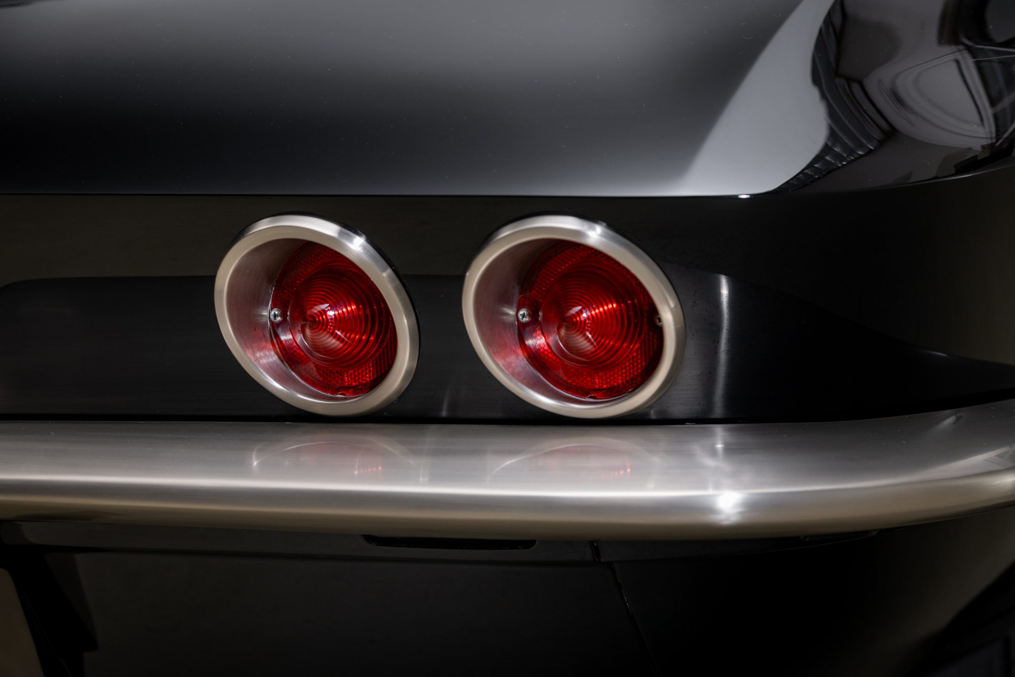 1963 Chevrolet Corvette Fastback RestoMod , BLACK, VIN 30837S114256, MILEAGE 4097