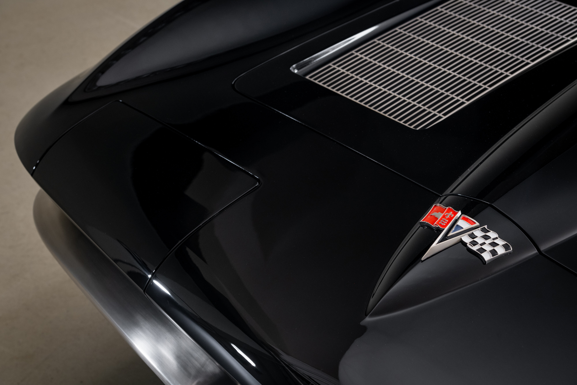 1963 Chevrolet Corvette Fastback RestoMod , BLACK, VIN 30837S114256, MILEAGE 4097