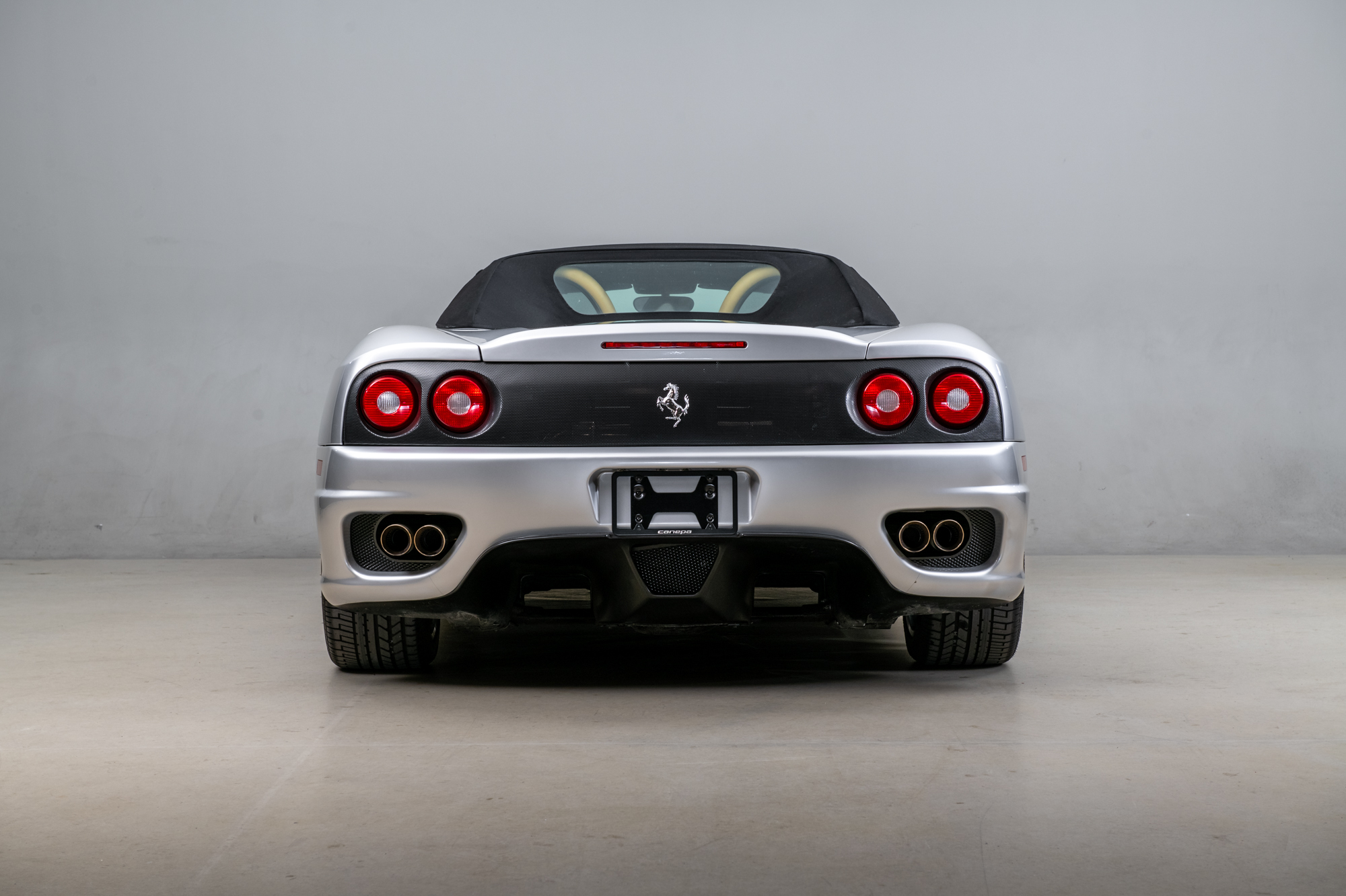 2004 Ferrari 360 Spider , SILVER, VIN ZFFYT53A140139752, MILEAGE 4897