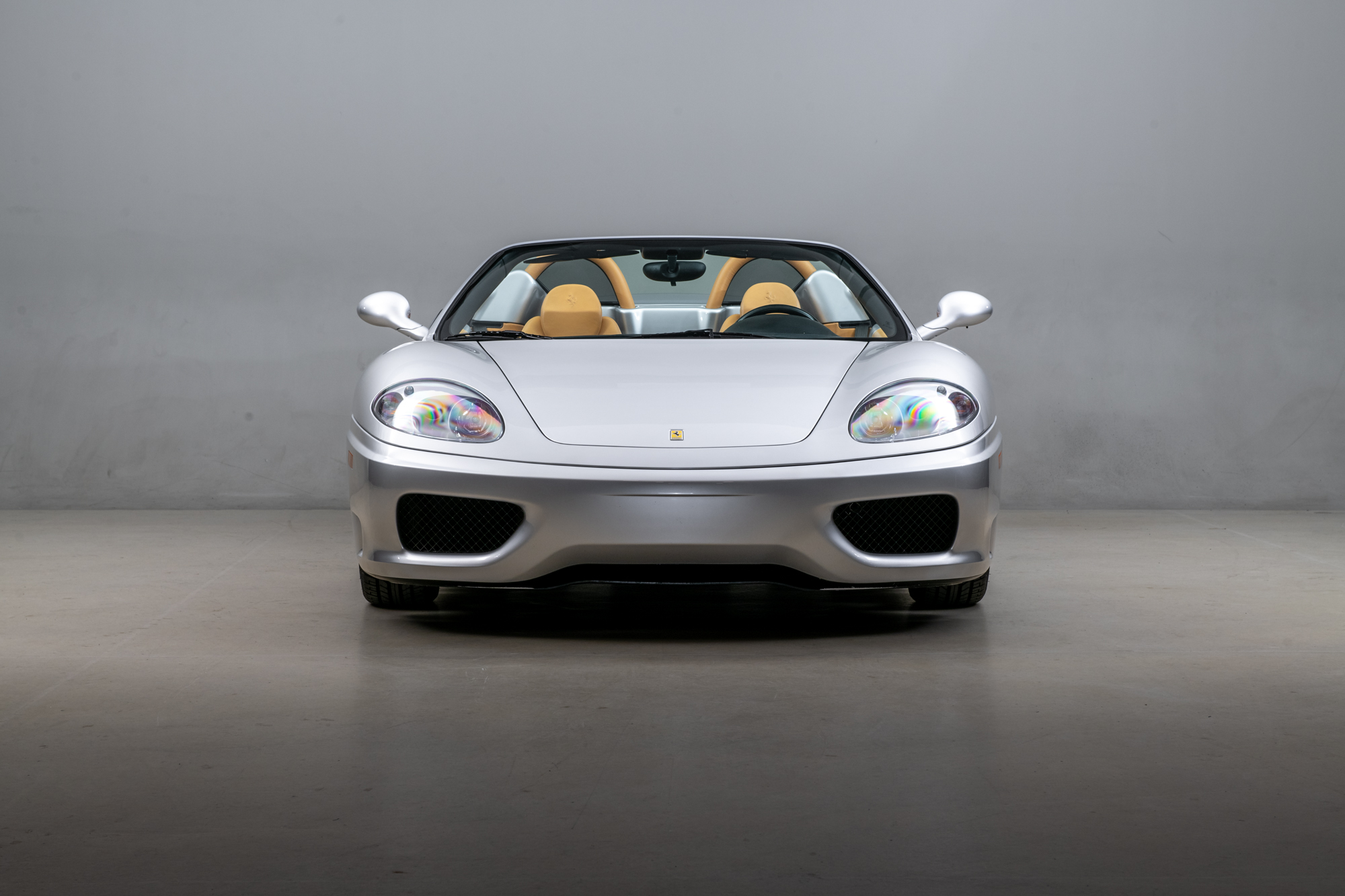 2004 Ferrari 360 Spider , SILVER, VIN ZFFYT53A140139752, MILEAGE 4897