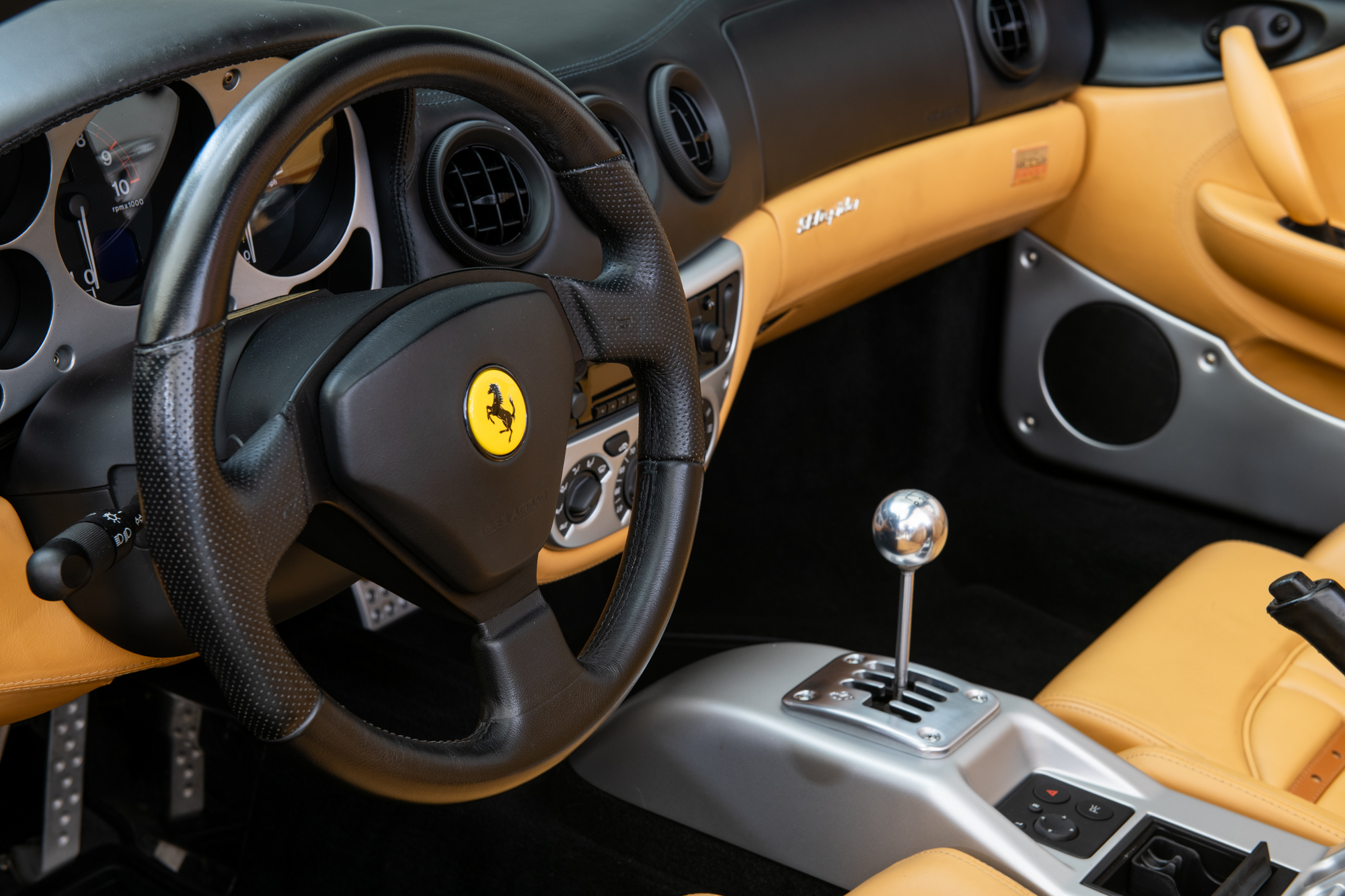 2004 Ferrari 360 Spider , SILVER, VIN ZFFYT53A140139752, MILEAGE 4897
