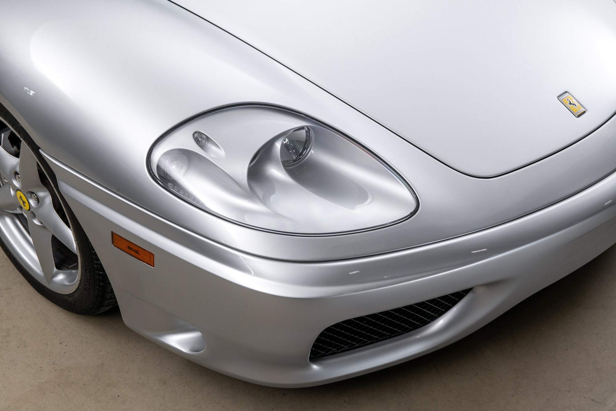 2004 Ferrari 360 Spider , SILVER, VIN ZFFYT53A140139752, MILEAGE 4897