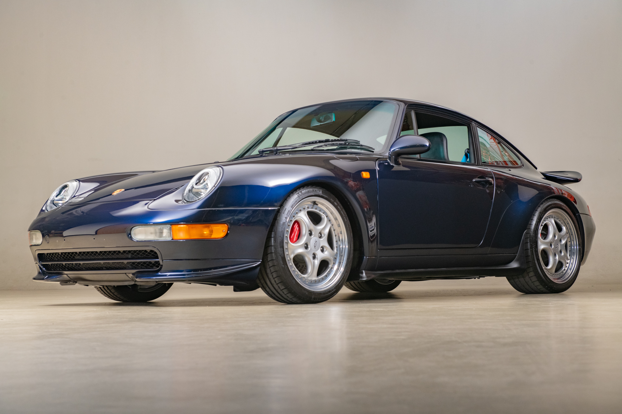 1995 Porsche 993 Carrera RS , MIDNIGHT BLUE METALLIC, VIN WP0ZZZ99ZTS390307, MILEAGE 44947