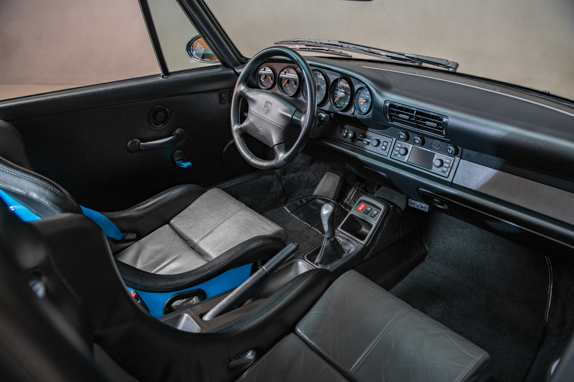 1995 Porsche 993 Carrera RS , MIDNIGHT BLUE METALLIC, VIN WP0ZZZ99ZTS390307, MILEAGE 44947