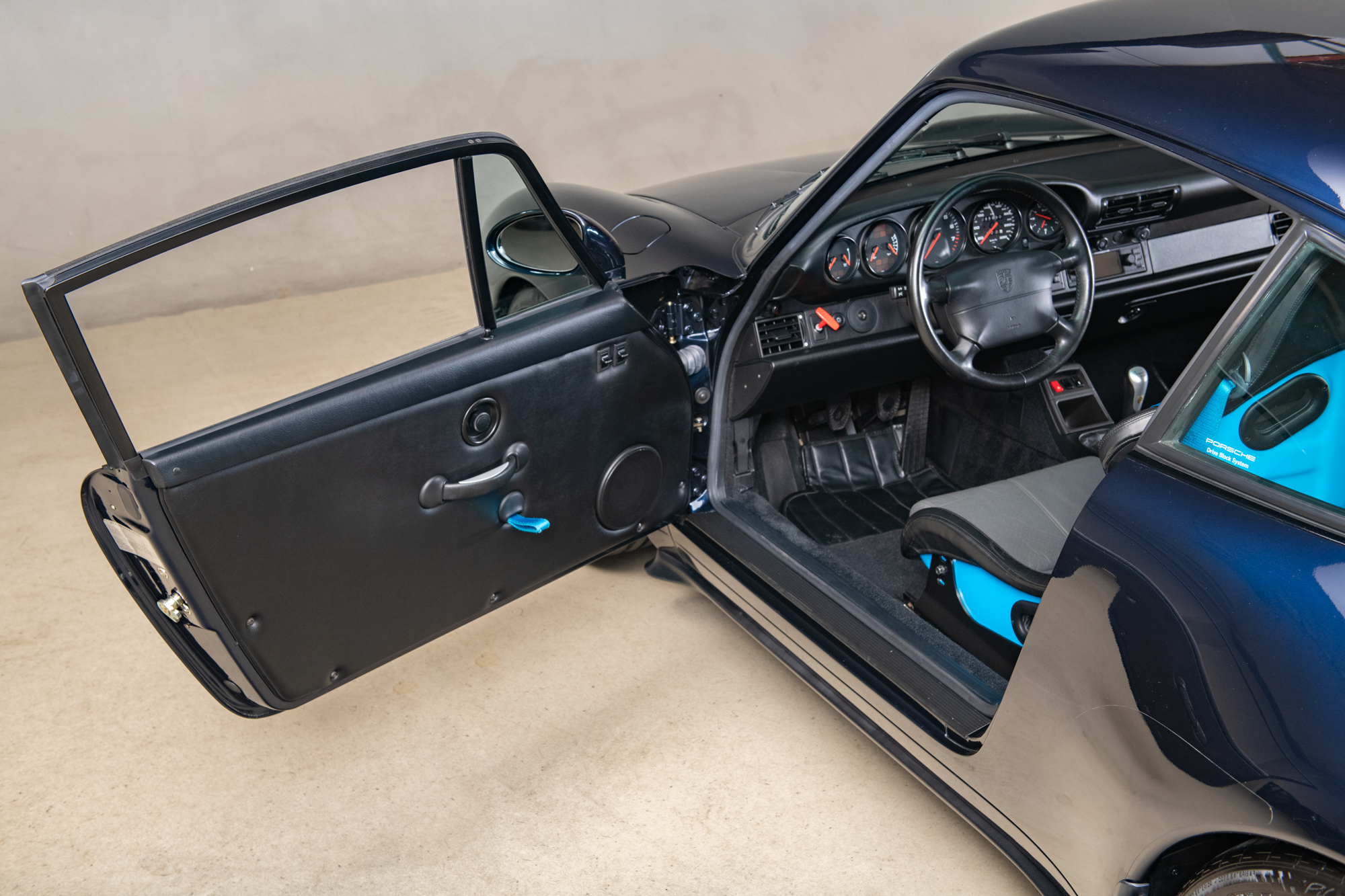 1995 Porsche 993 Carrera RS , MIDNIGHT BLUE METALLIC, VIN WP0ZZZ99ZTS390307, MILEAGE 44947
