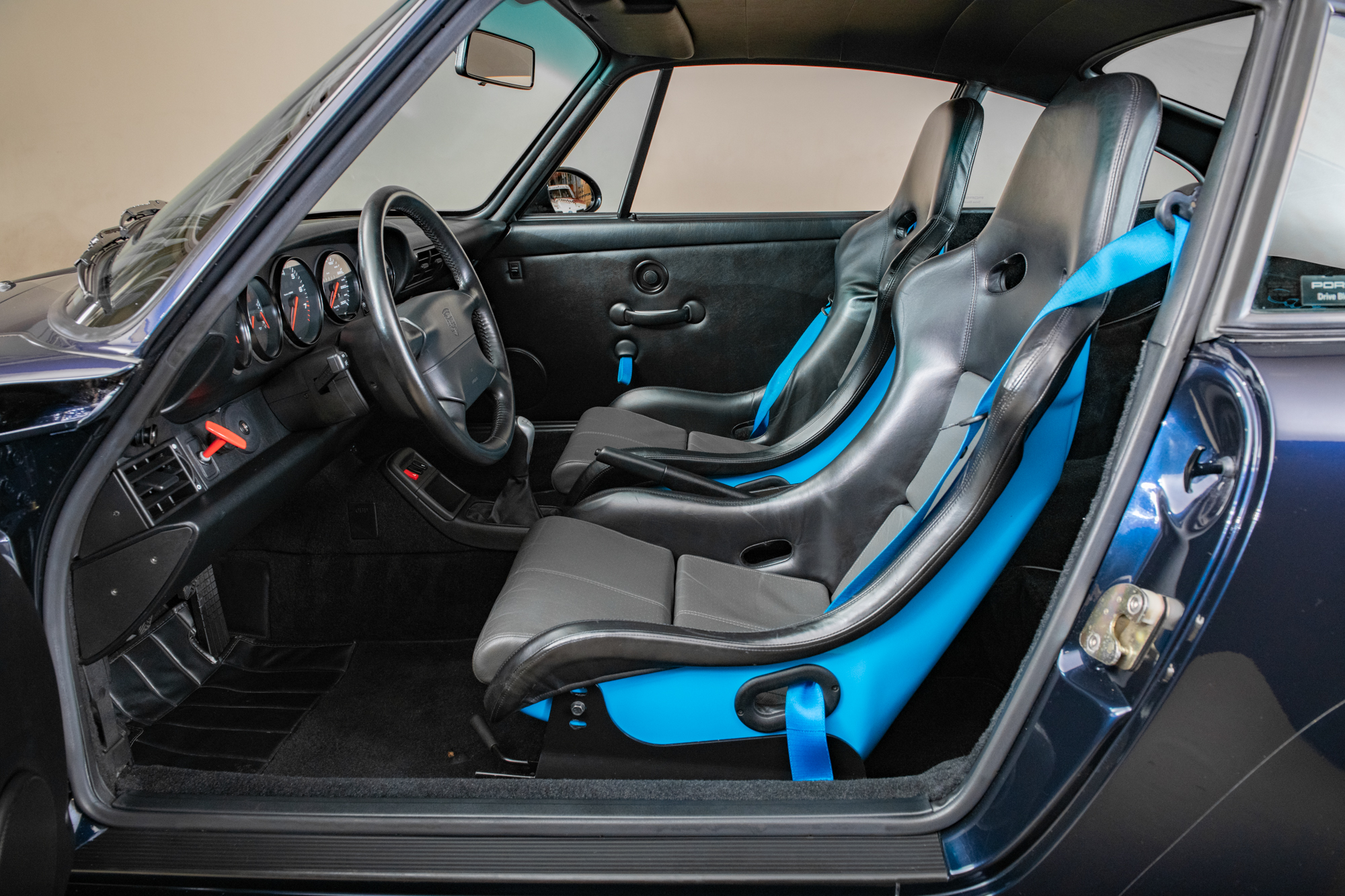 1995 Porsche 993 Carrera RS , MIDNIGHT BLUE METALLIC, VIN WP0ZZZ99ZTS390307, MILEAGE 44947