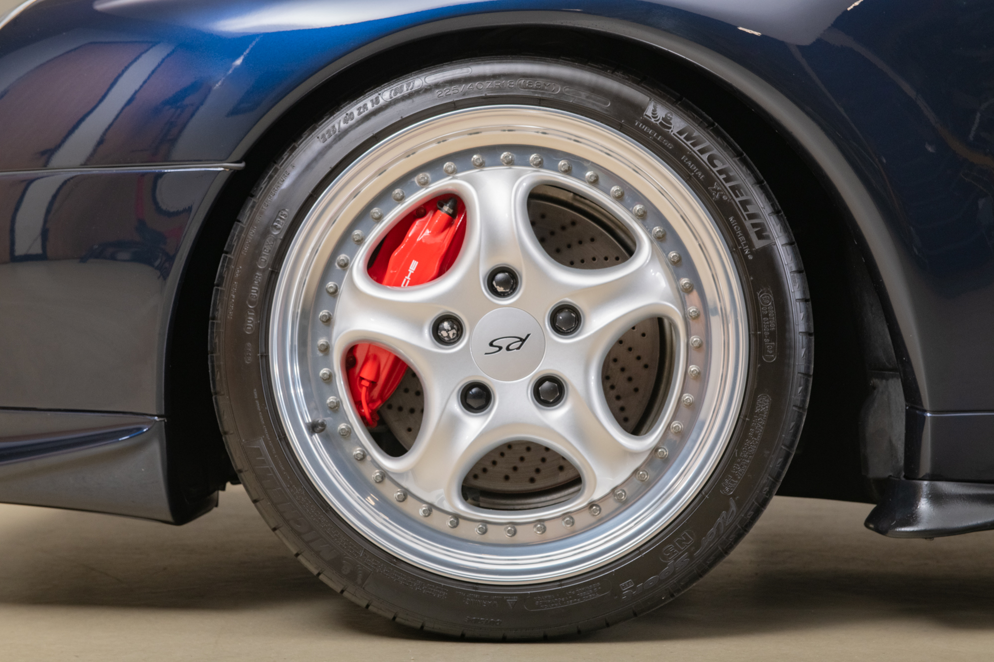 1995 Porsche 993 Carrera RS , MIDNIGHT BLUE METALLIC, VIN WP0ZZZ99ZTS390307, MILEAGE 44947