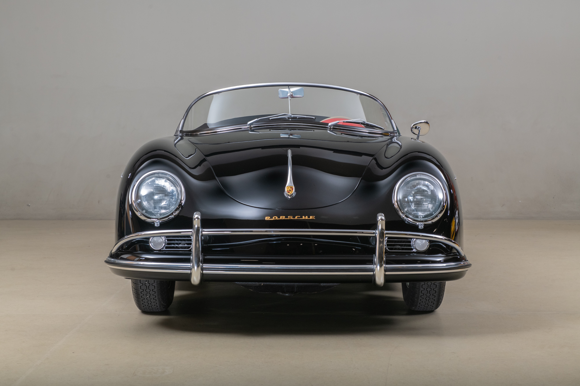 1958 Porsche 356A Speedster , BLACK, VIN 84484, MILEAGE 66811
