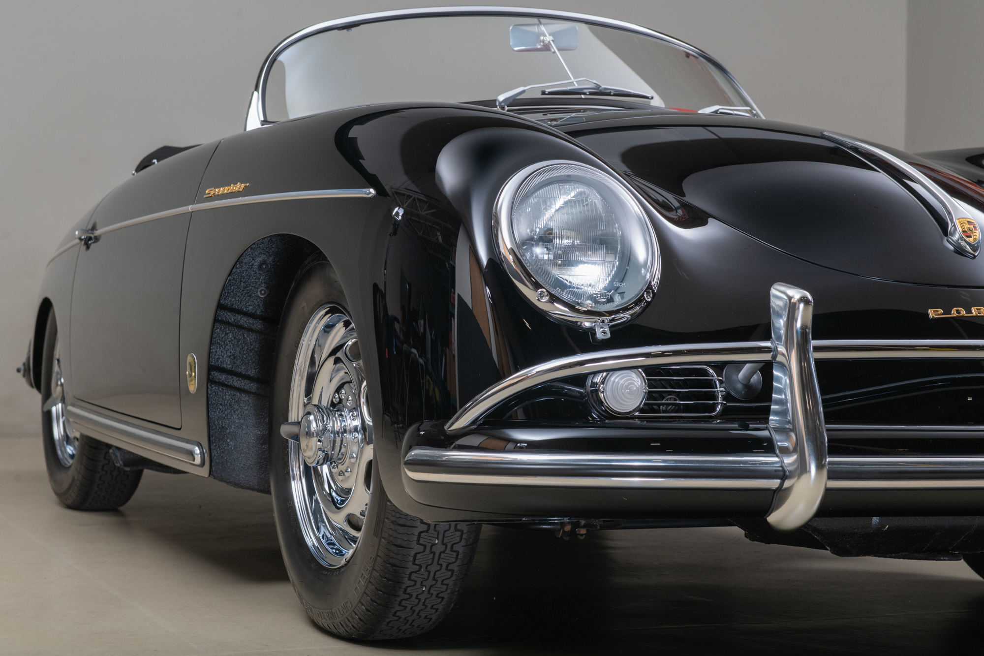 1958 Porsche 356A Speedster , BLACK, VIN 84484, MILEAGE 66811