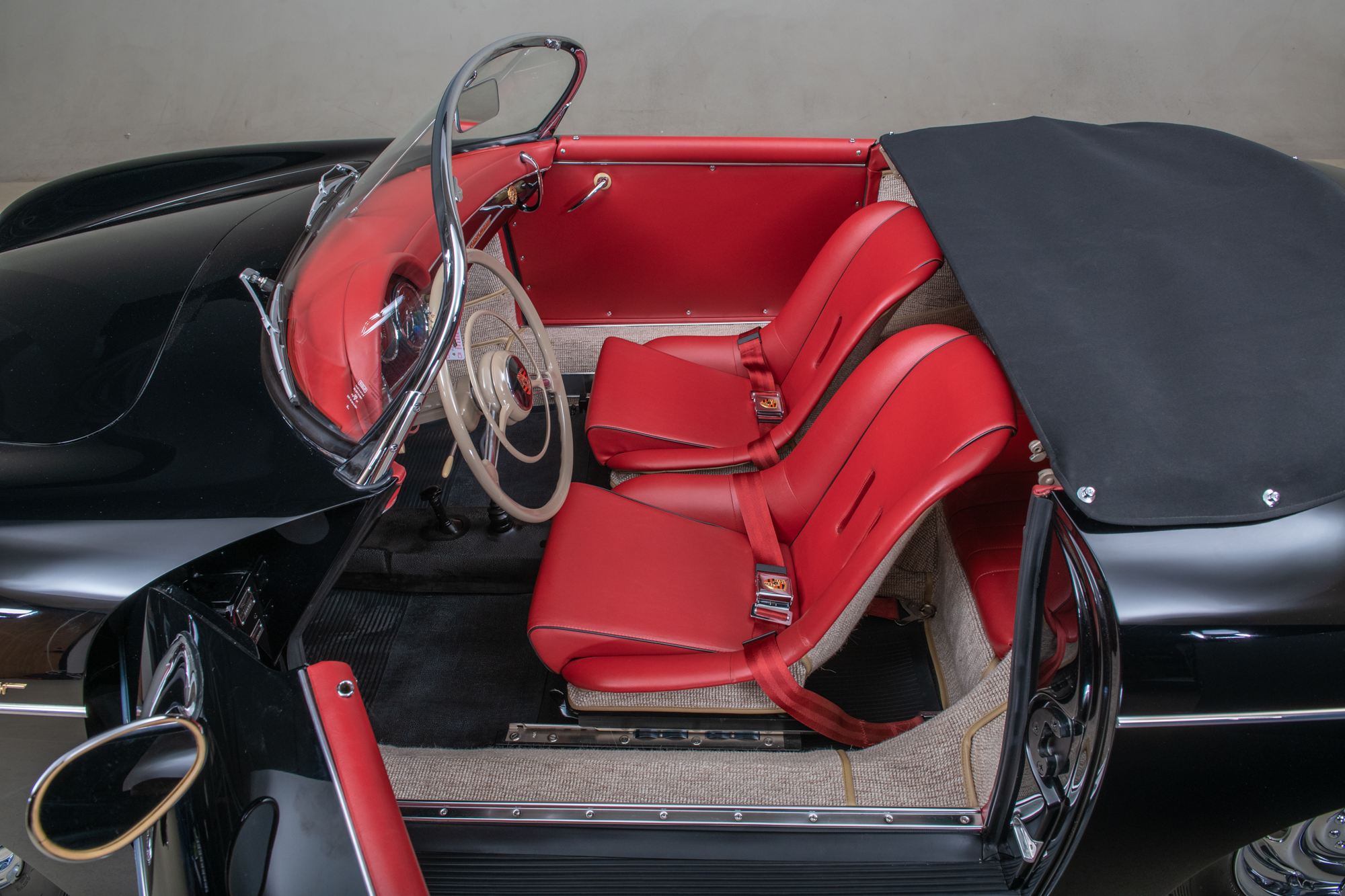 1958 Porsche 356A Speedster , BLACK, VIN 84484, MILEAGE 66811