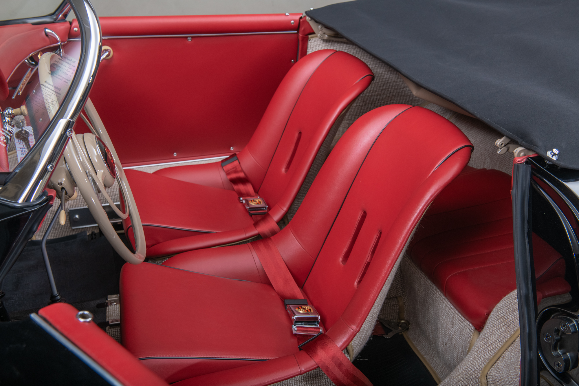 1958 Porsche 356A Speedster , BLACK, VIN 84484, MILEAGE 66811