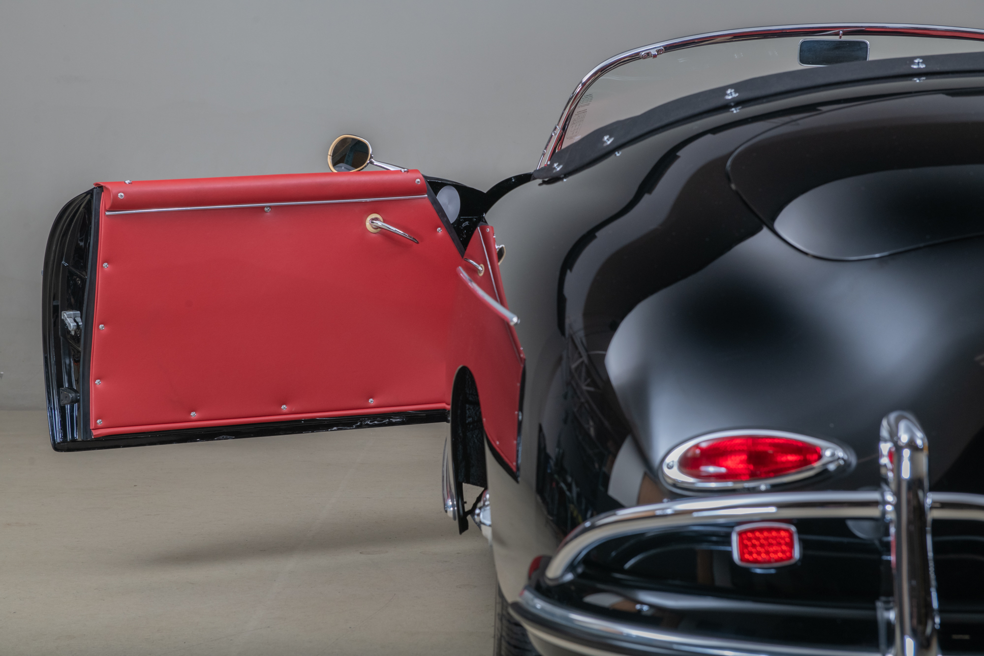 1958 Porsche 356A Speedster , BLACK, VIN 84484, MILEAGE 66811