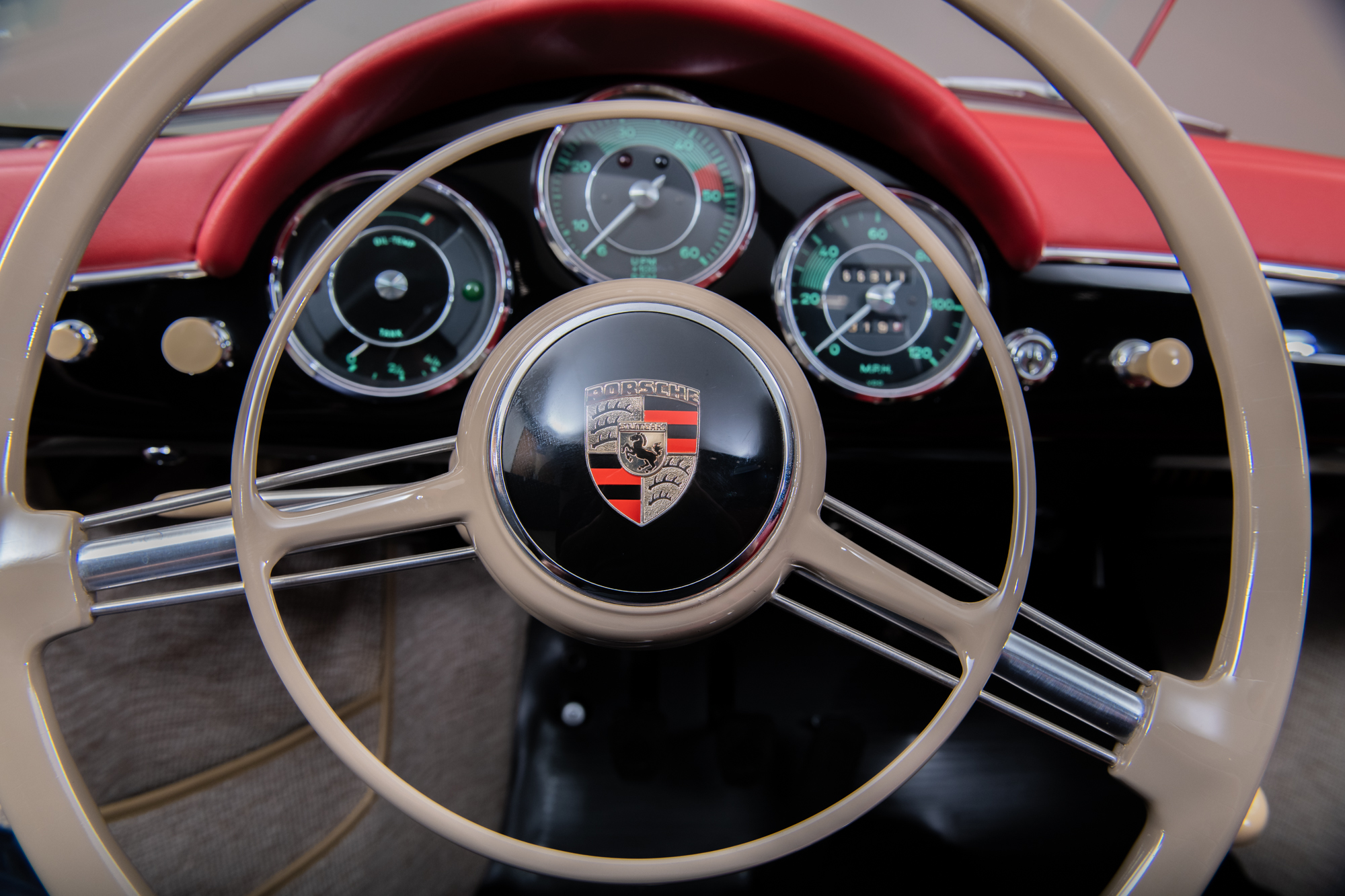 1958 Porsche 356A Speedster , BLACK, VIN 84484, MILEAGE 66811