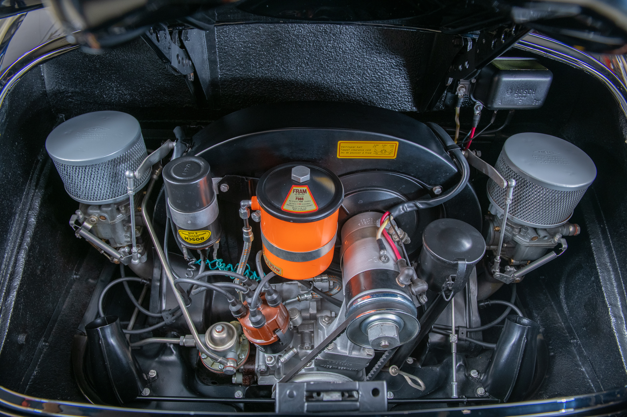 1958 Porsche 356A Speedster , BLACK, VIN 84484, MILEAGE 66811