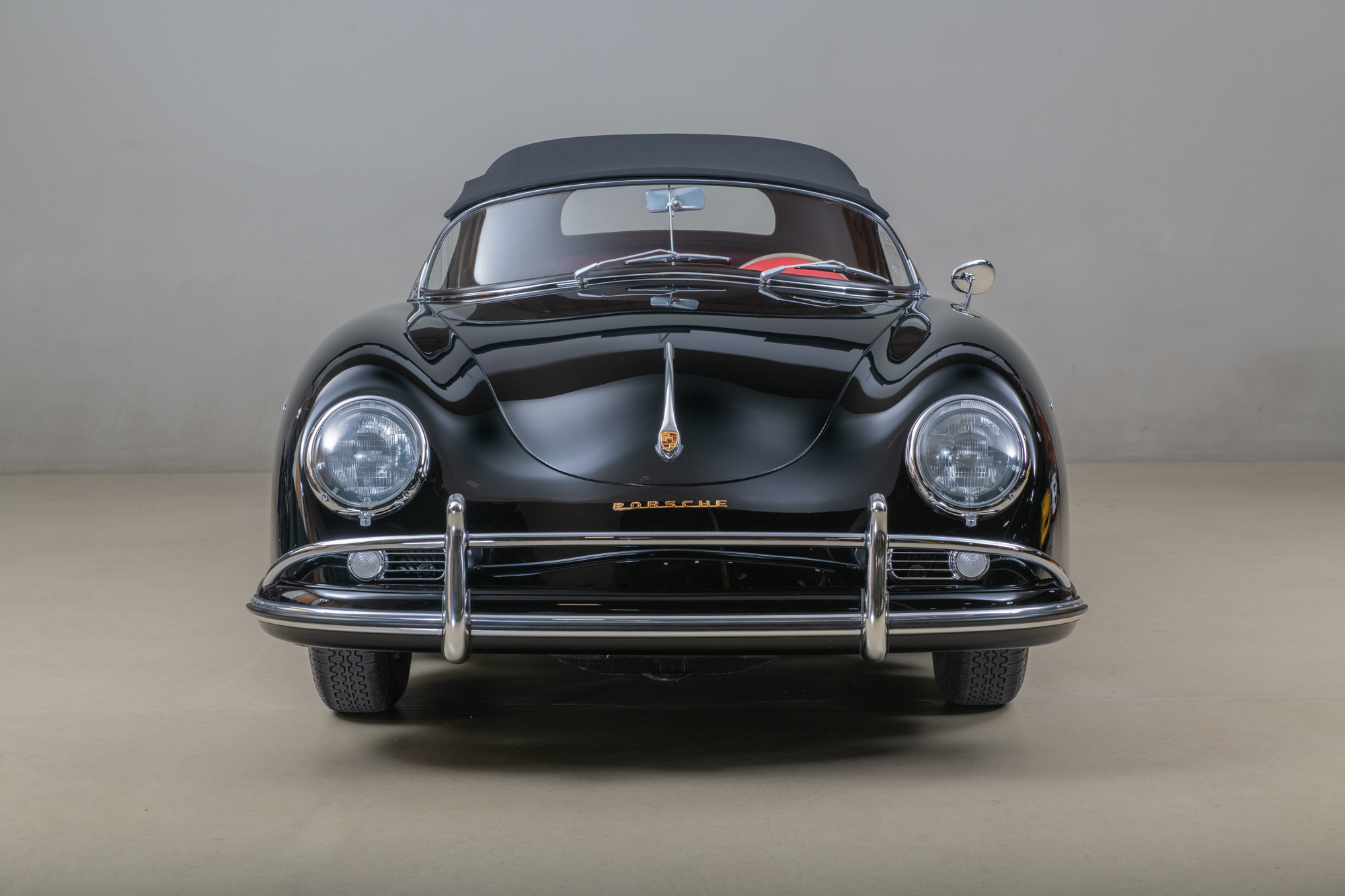 1958 Porsche 356A Speedster , BLACK, VIN 84484, MILEAGE 66811