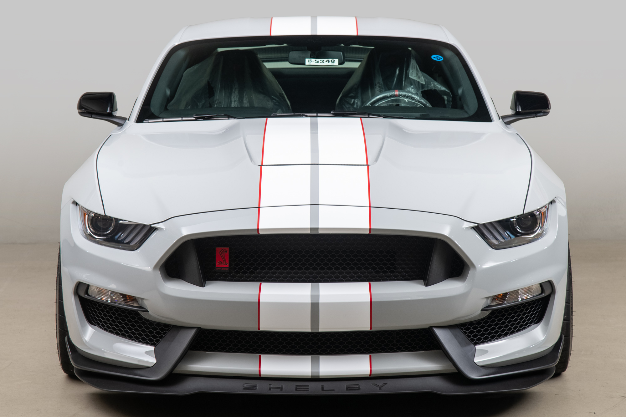 2015 Ford Mustang Shelby GT350R , AVALANCHE GREY, VIN 1FATP8JZ3F5520022, MILEAGE 473