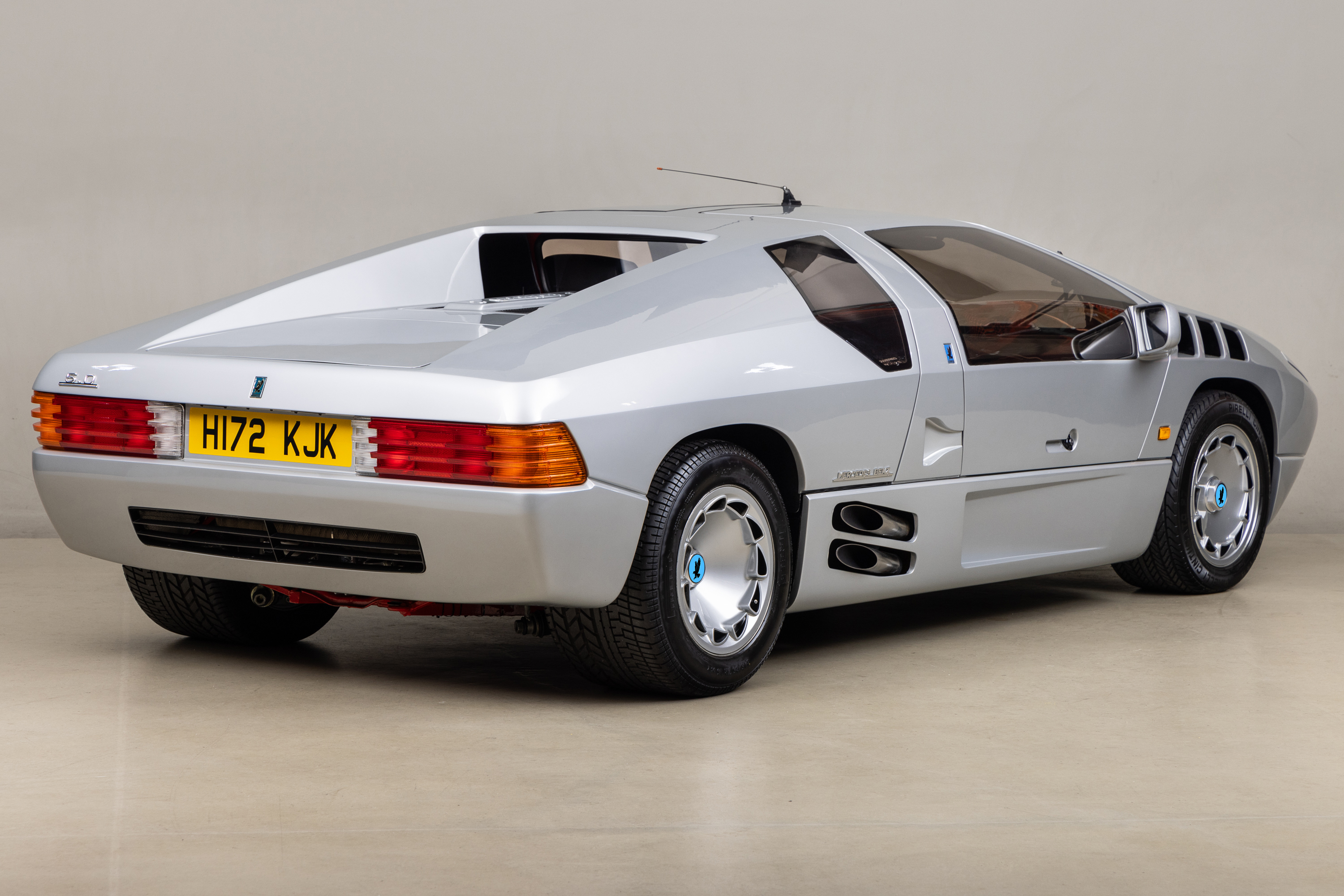 1991 Isdera Imperator 108i  , SILVER, VIN W09108215KWJ02021, MILEAGE 1916