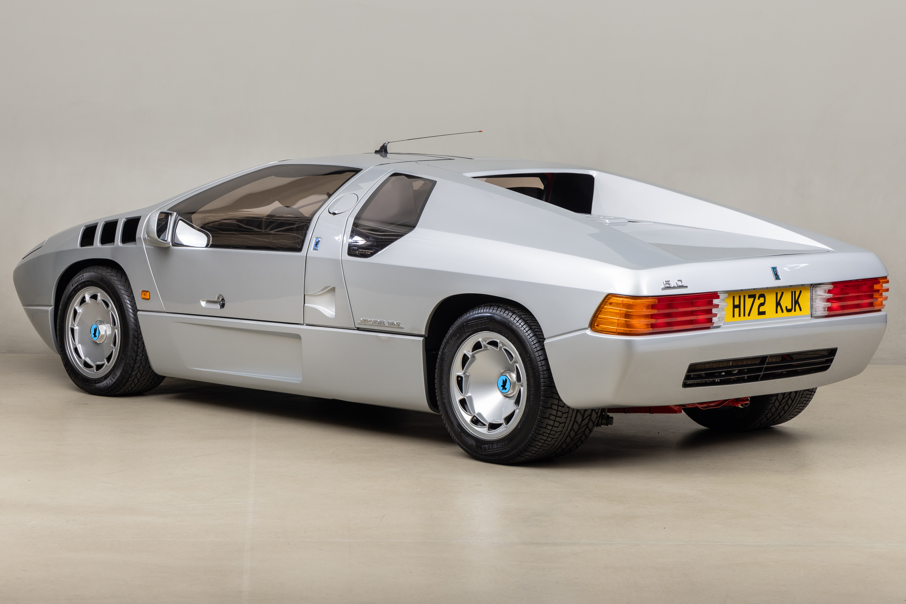 1991 Isdera Imperator 108i  , SILVER, VIN W09108215KWJ02021, MILEAGE 1916