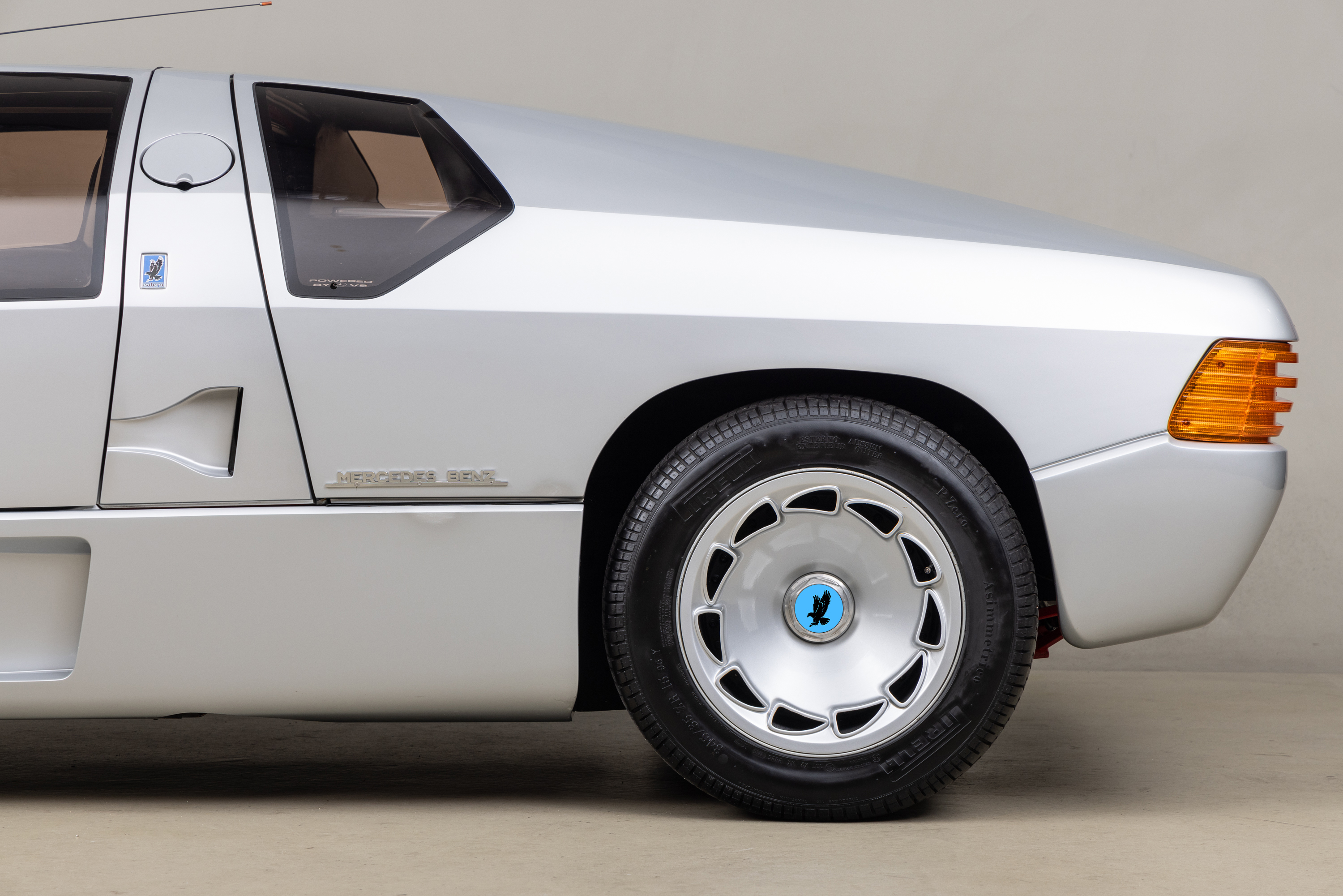 1991 Isdera Imperator 108i  , SILVER, VIN W09108215KWJ02021, MILEAGE 1916