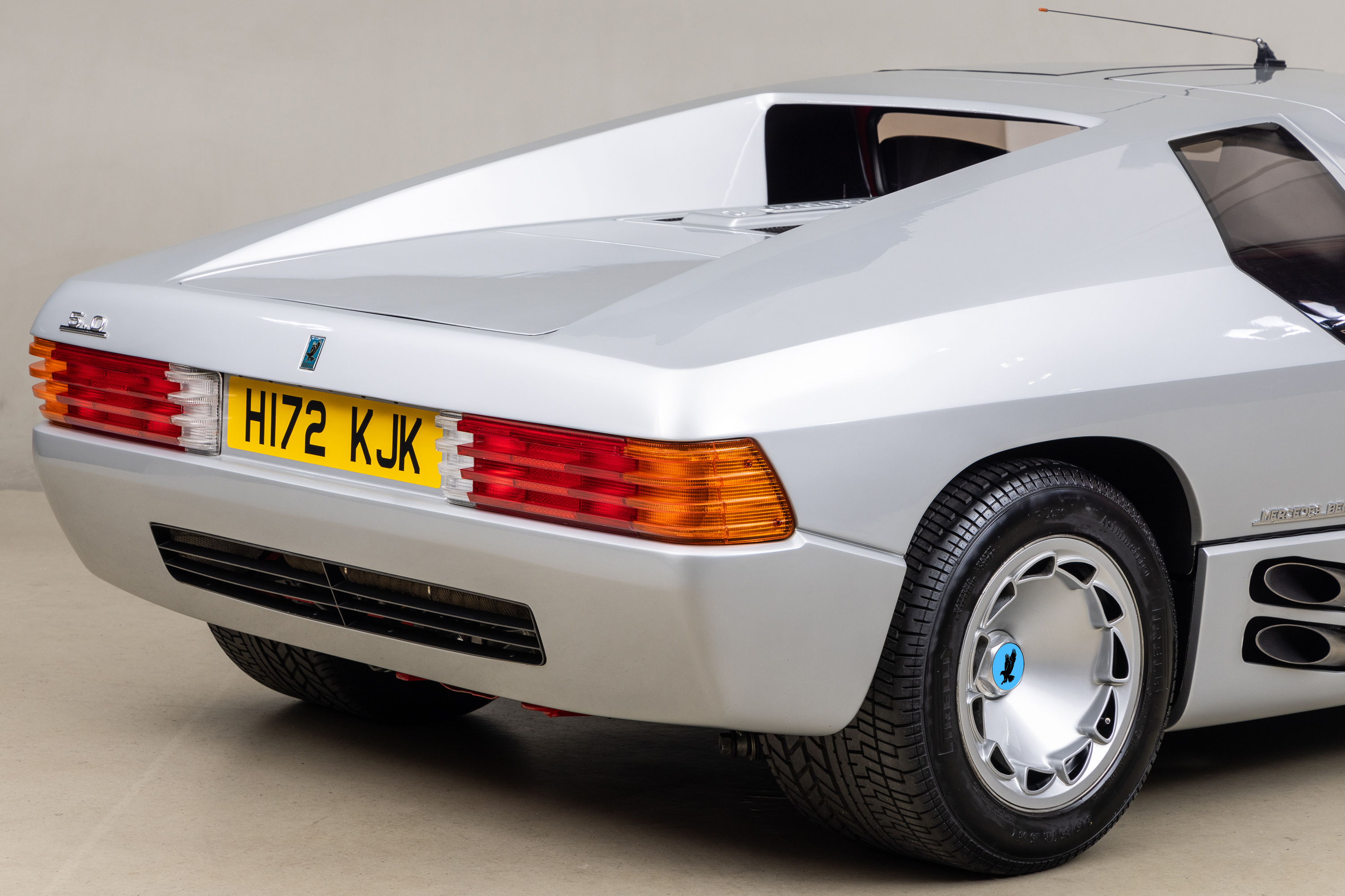 1991 Isdera Imperator 108i  , SILVER, VIN W09108215KWJ02021, MILEAGE 1916