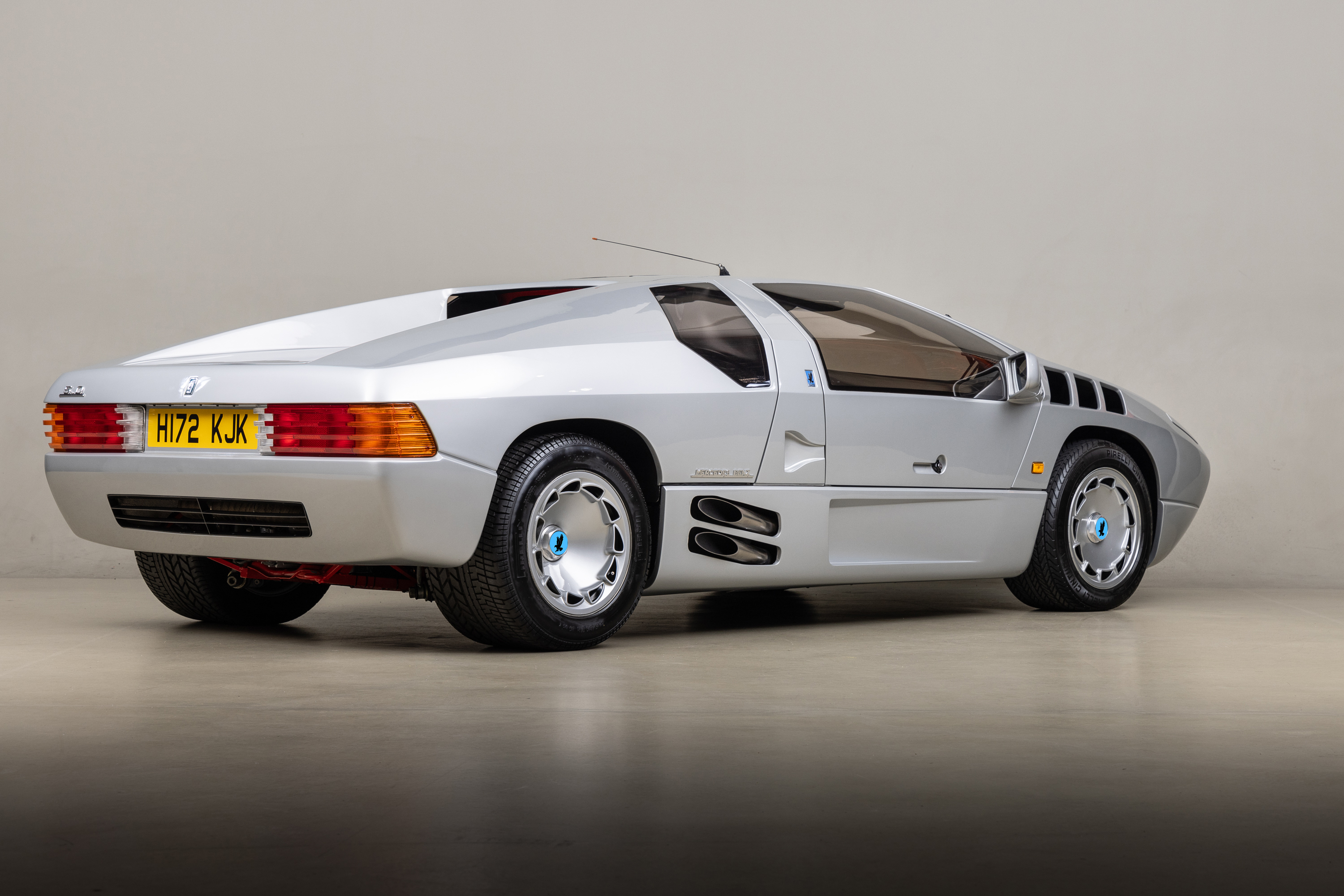 1991 Isdera Imperator 108i  , SILVER, VIN W09108215KWJ02021, MILEAGE 1916