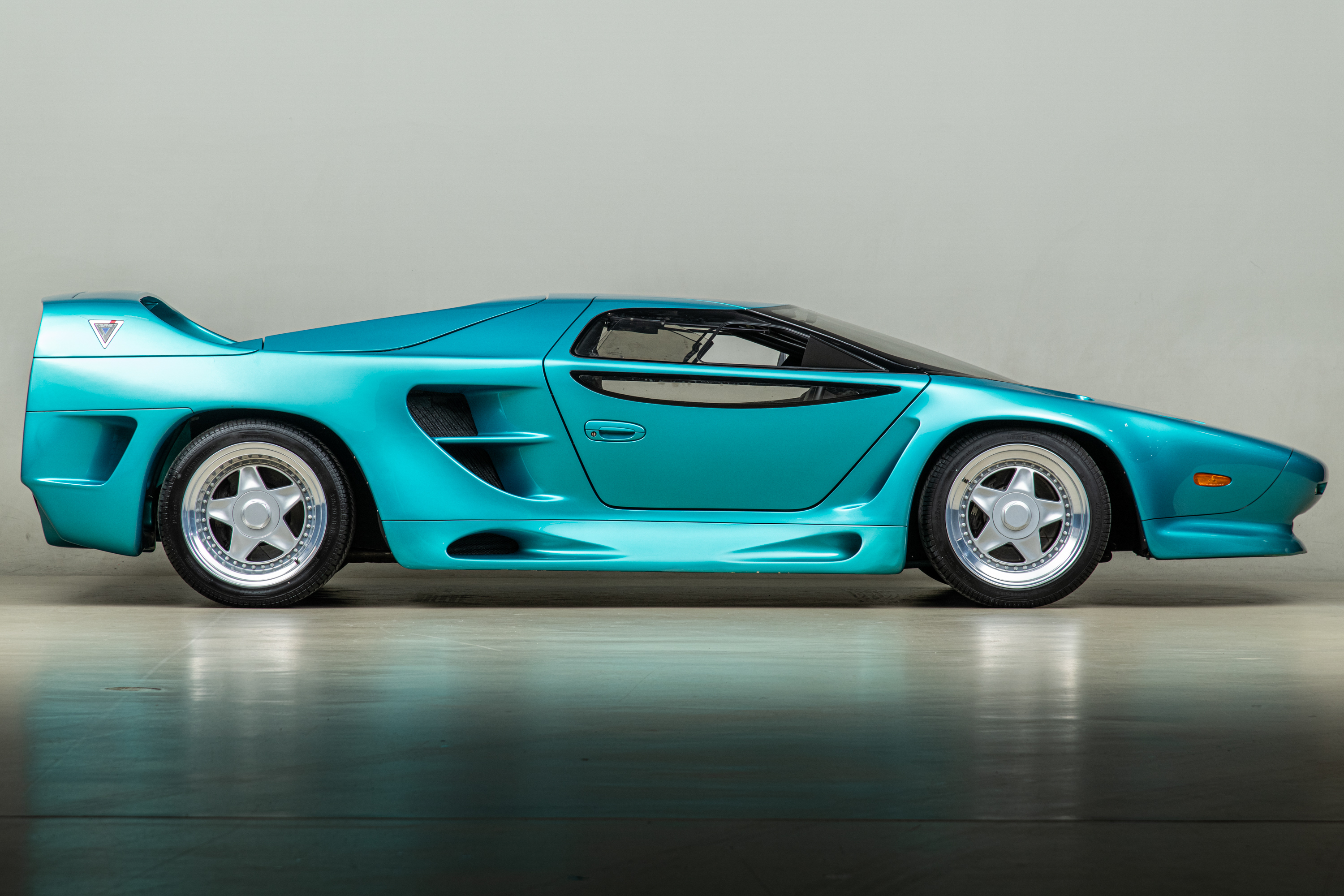 1993 Vector Avtech WX-3 Prototype , TEAL, VIN 1V9VW2629PW048001, MILEAGE 2623