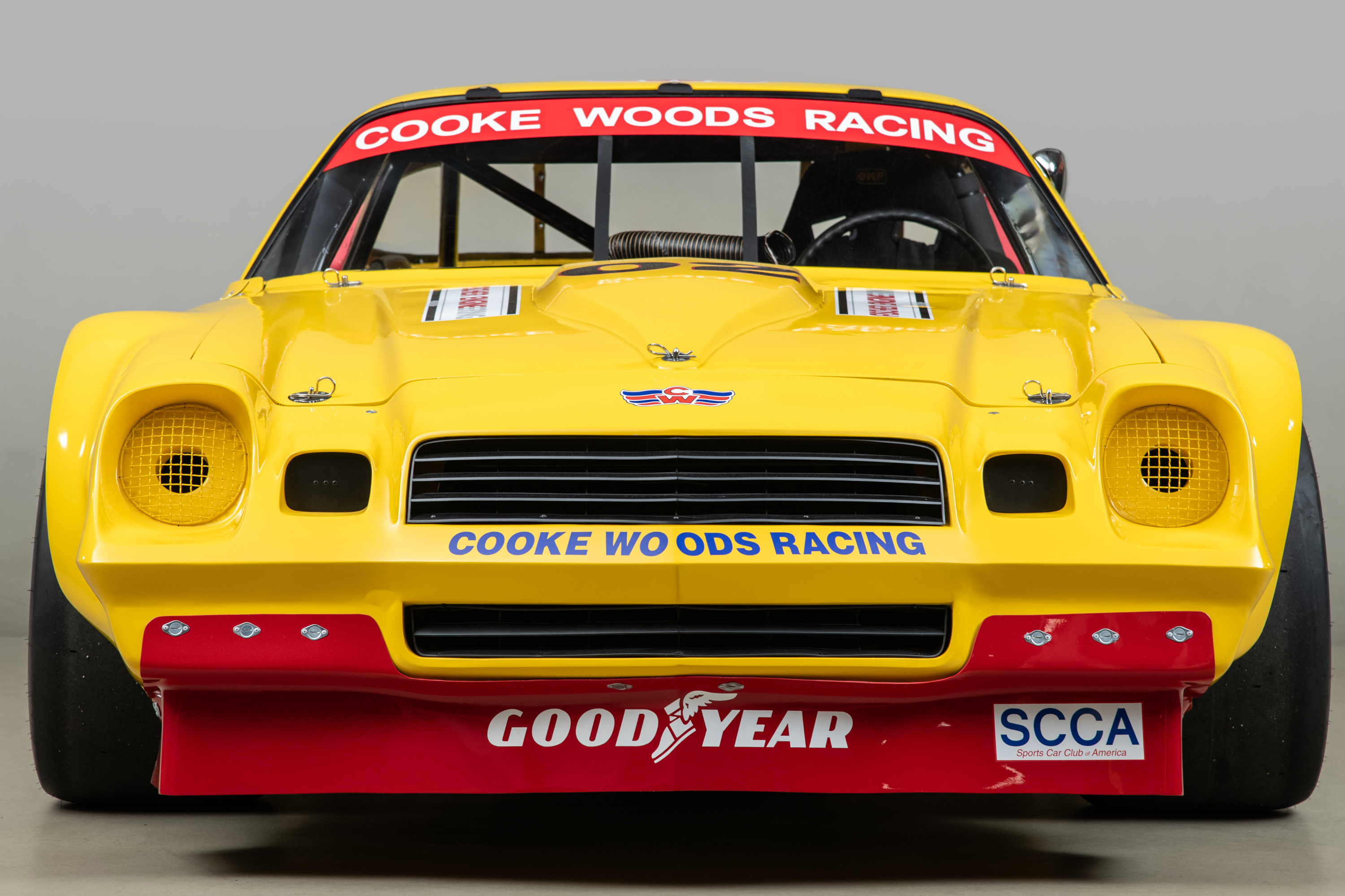 1981 Chevrolet Camaro Trans Am Race Car , YELLOW, VIN RBP 8124