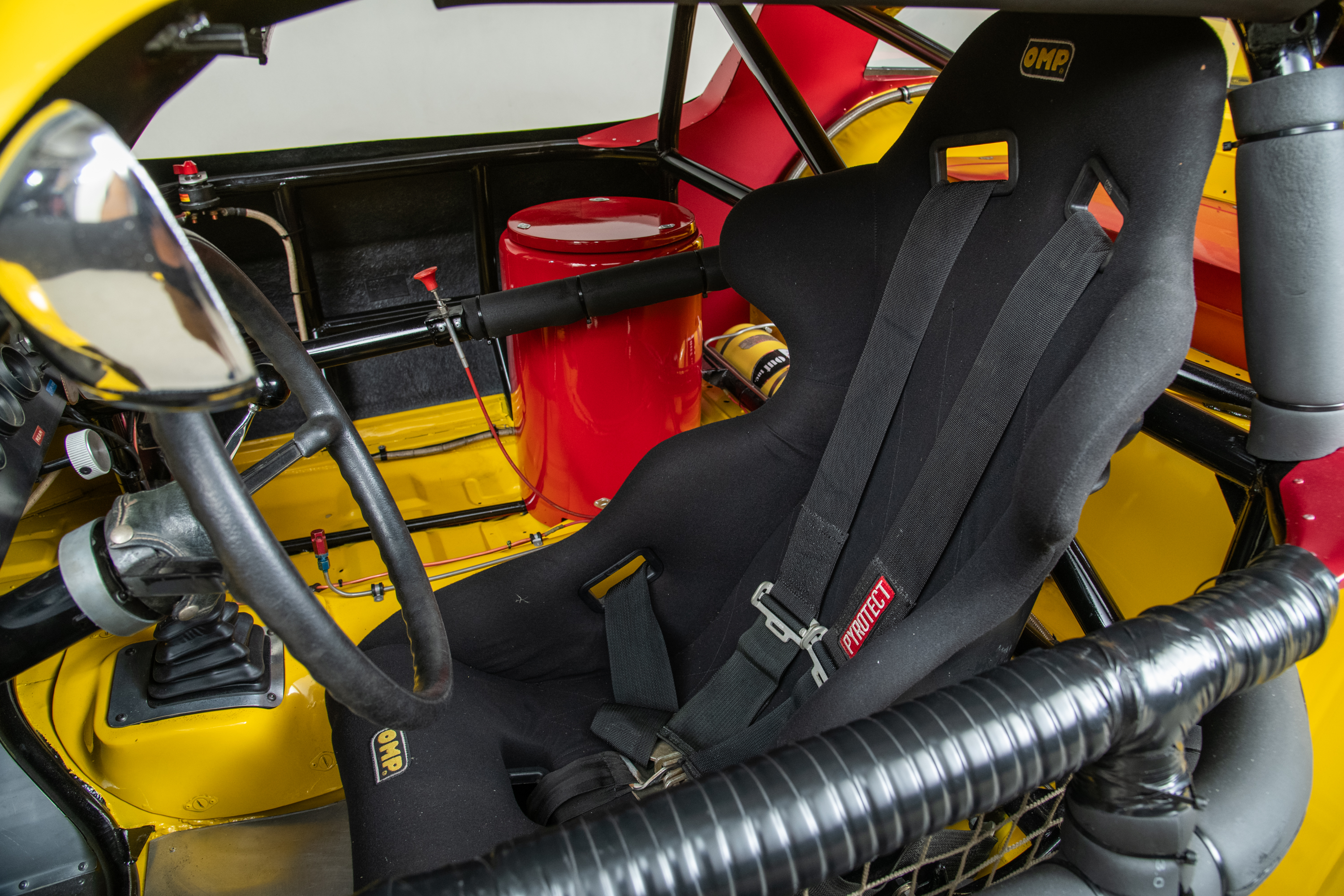 1981 Chevrolet Camaro Trans Am Race Car , YELLOW, VIN RBP 8124