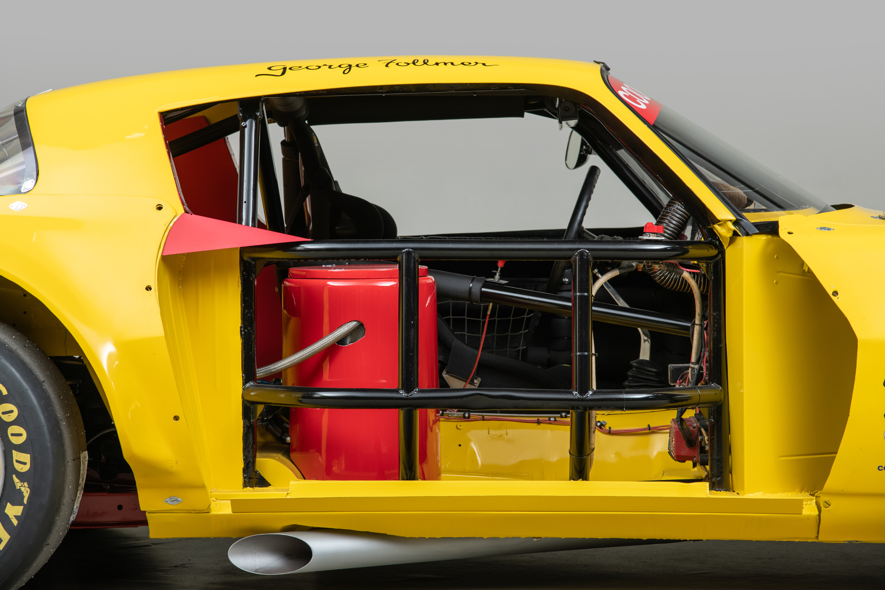 1981 Chevrolet Camaro Trans Am Race Car , YELLOW, VIN RBP 8124