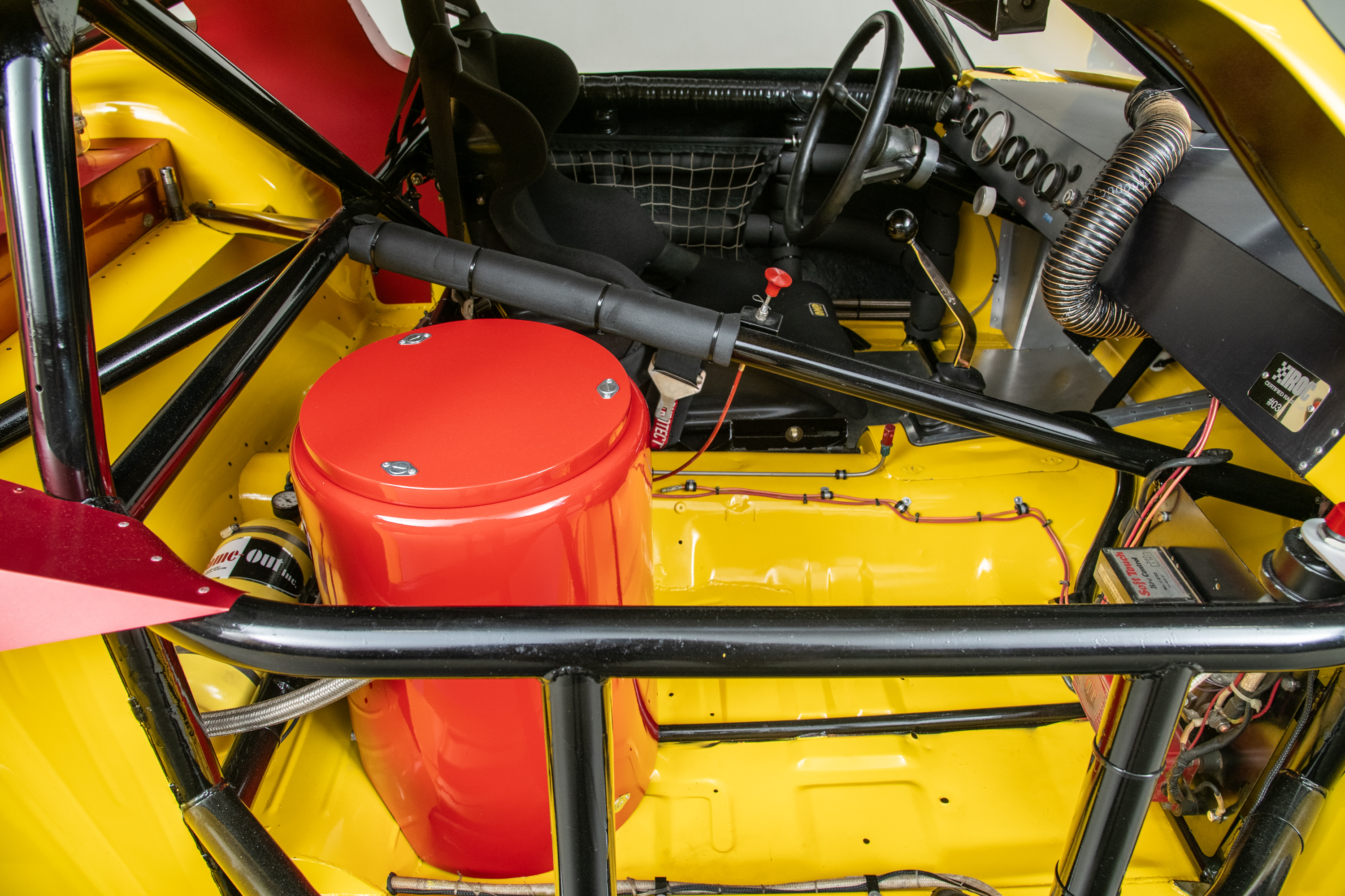 1981 Chevrolet Camaro Trans Am Race Car , YELLOW, VIN RBP 8124