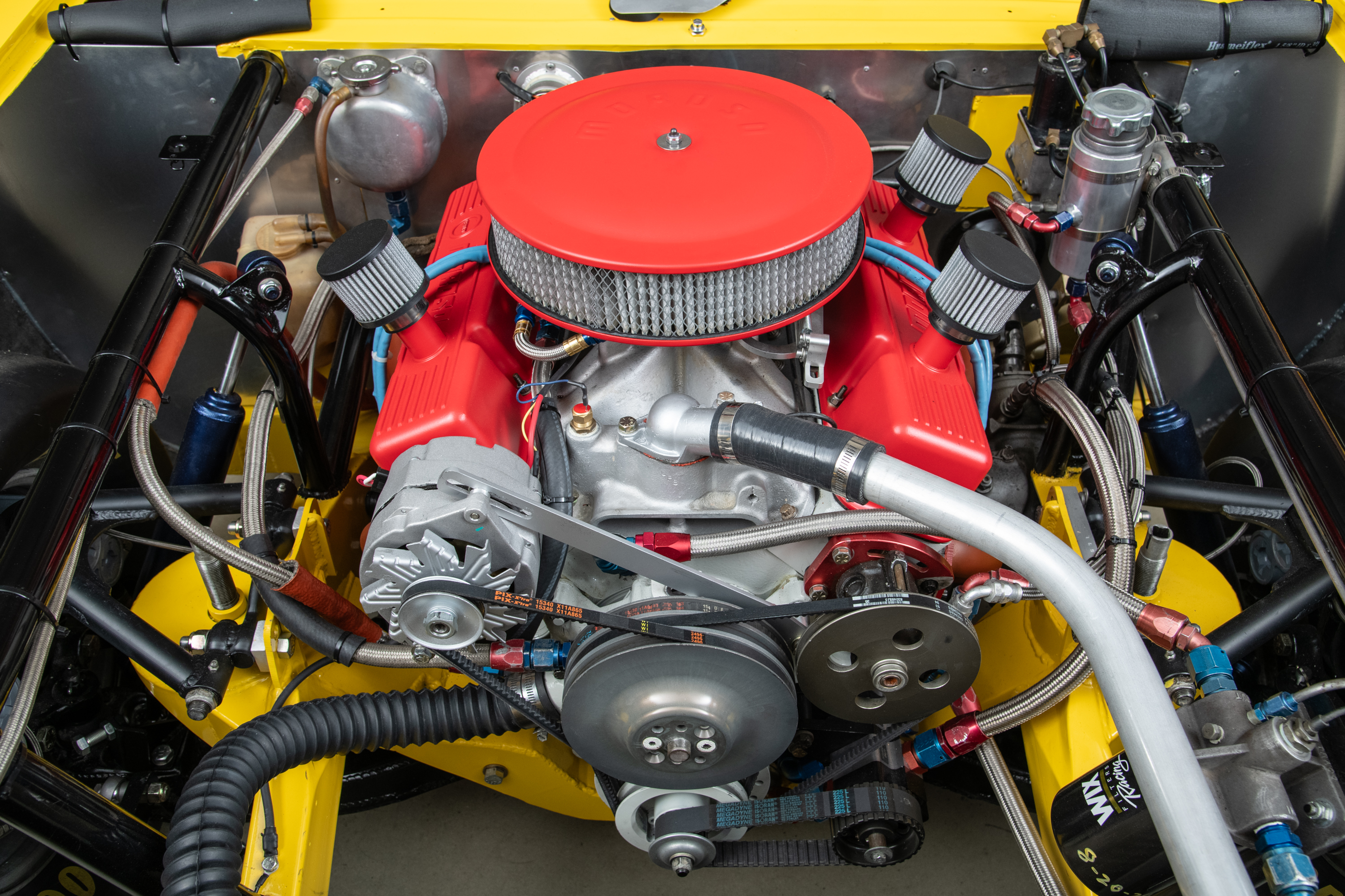 1981 Chevrolet Camaro Trans Am Race Car , YELLOW, VIN RBP 8124
