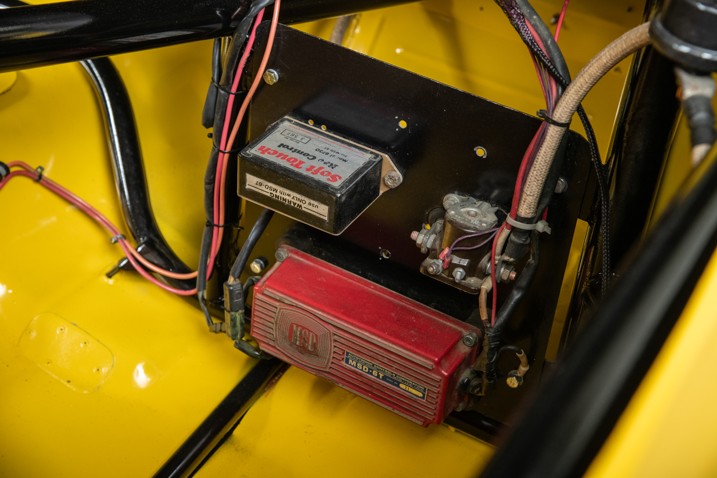1981 Chevrolet Camaro Trans Am Race Car , YELLOW, VIN RBP 8124