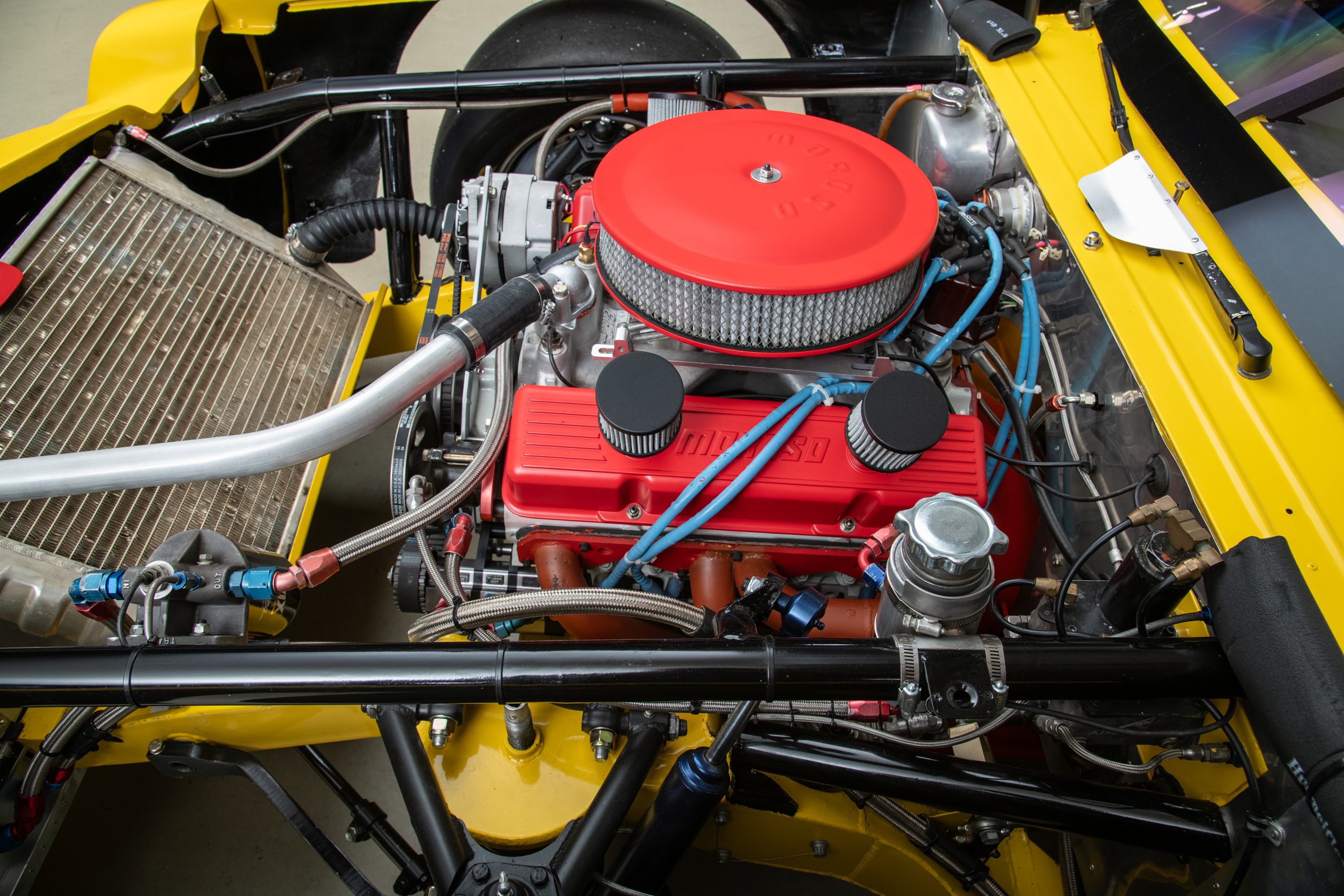 1981 Chevrolet Camaro Trans Am Race Car , YELLOW, VIN RBP 8124