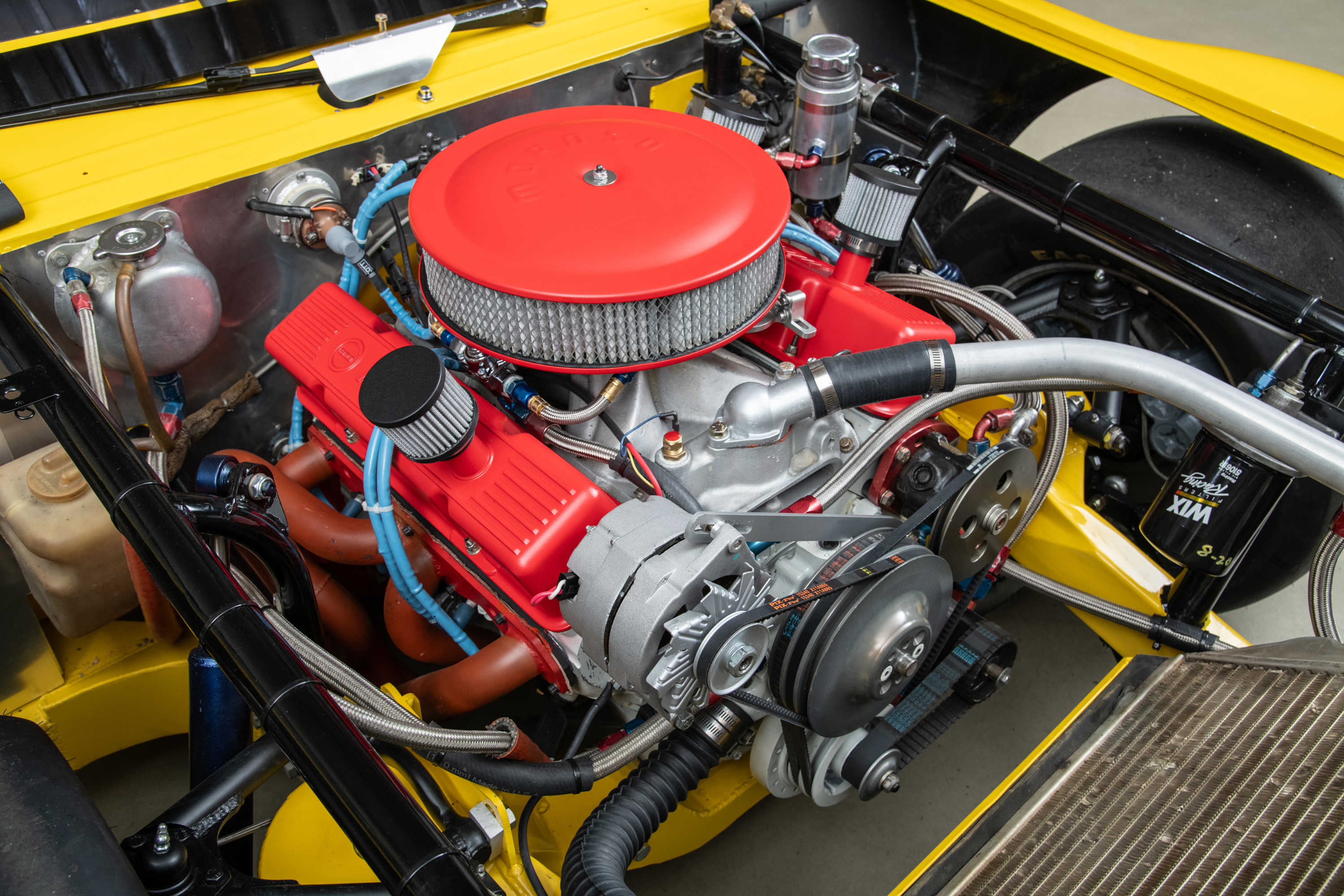 1981 Chevrolet Camaro Trans Am Race Car , YELLOW, VIN RBP 8124