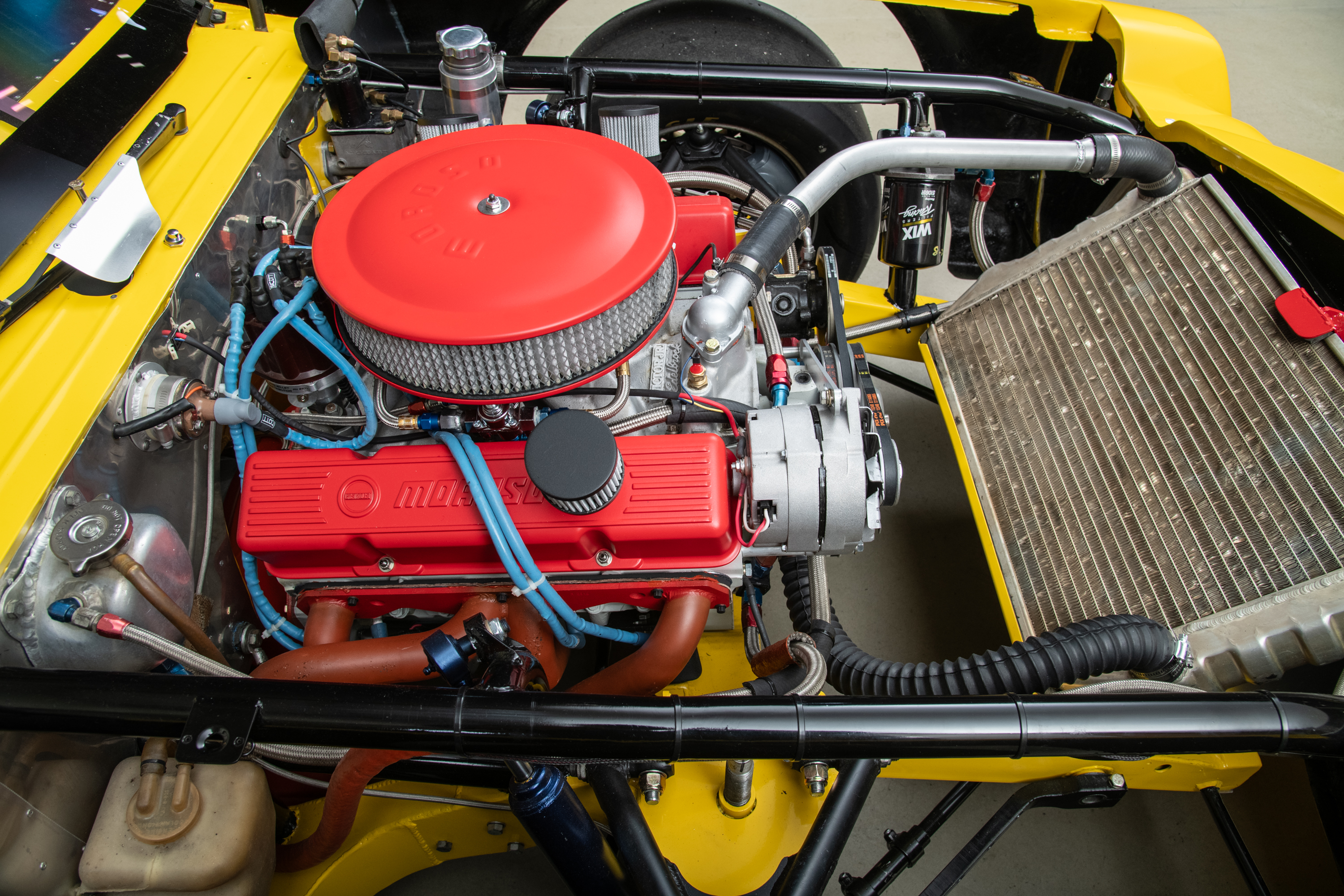 1981 Chevrolet Camaro Trans Am Race Car , YELLOW, VIN RBP 8124