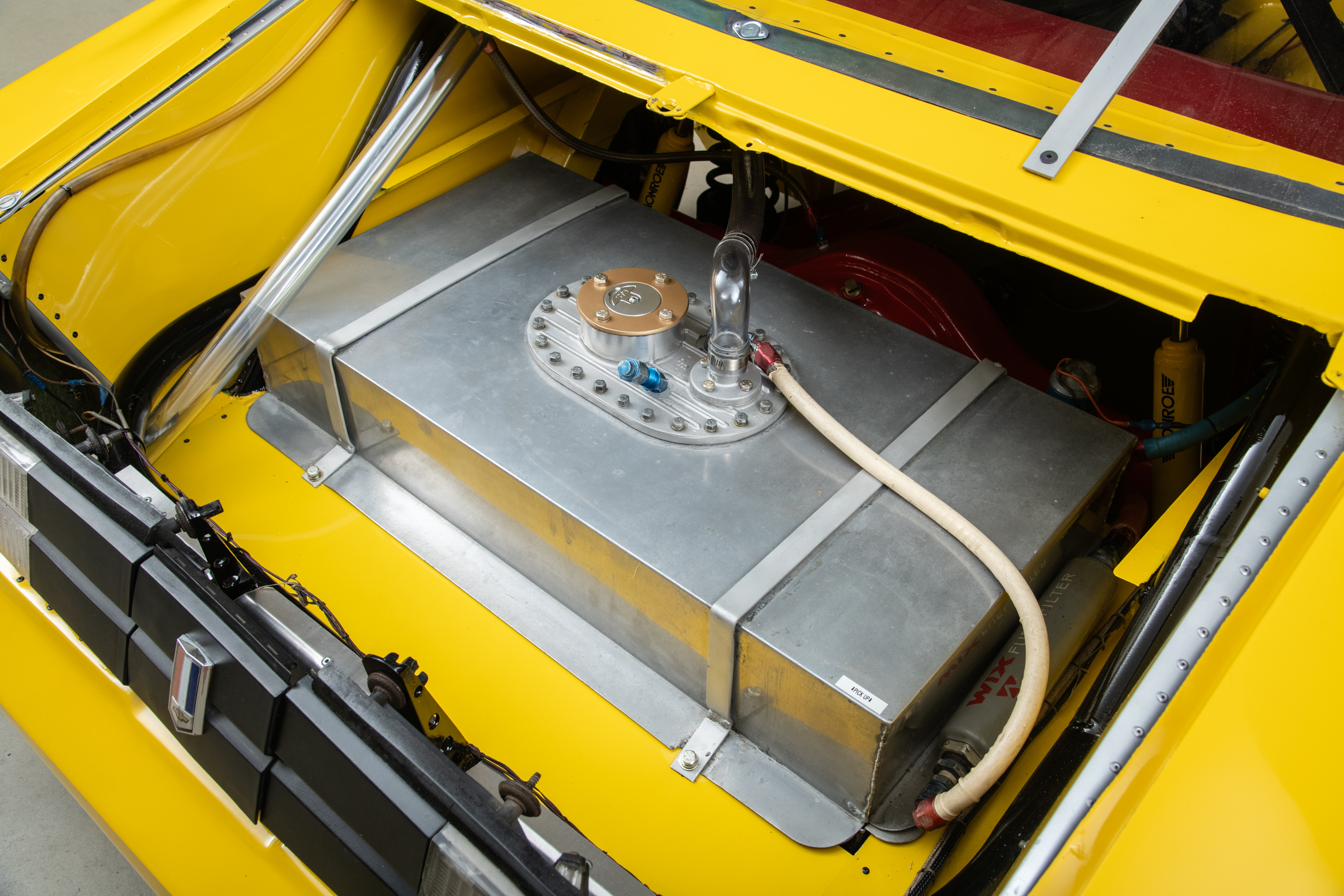 1981 Chevrolet Camaro Trans Am Race Car , YELLOW, VIN RBP 8124