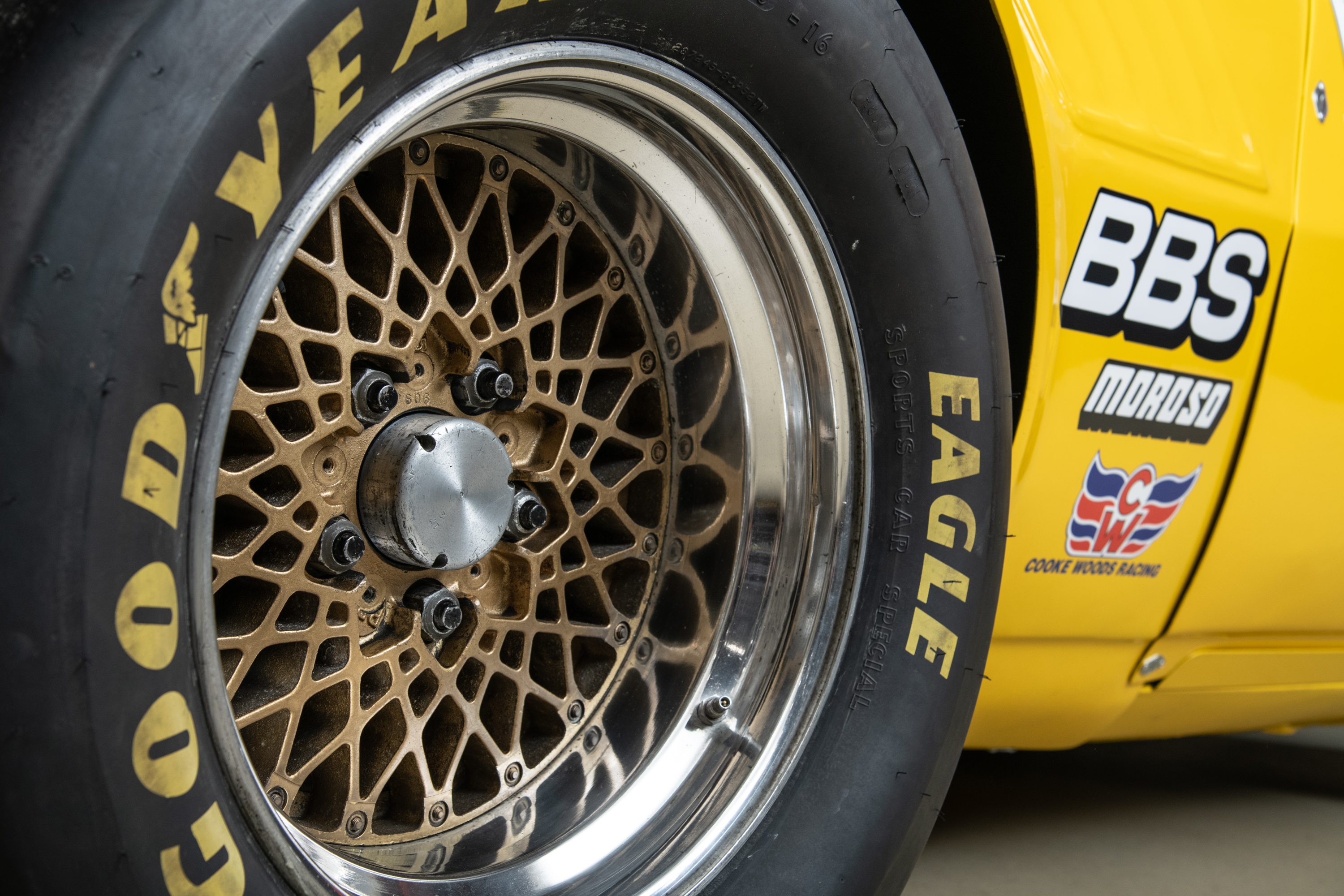 1981 Chevrolet Camaro Trans Am Race Car , YELLOW, VIN RBP 8124