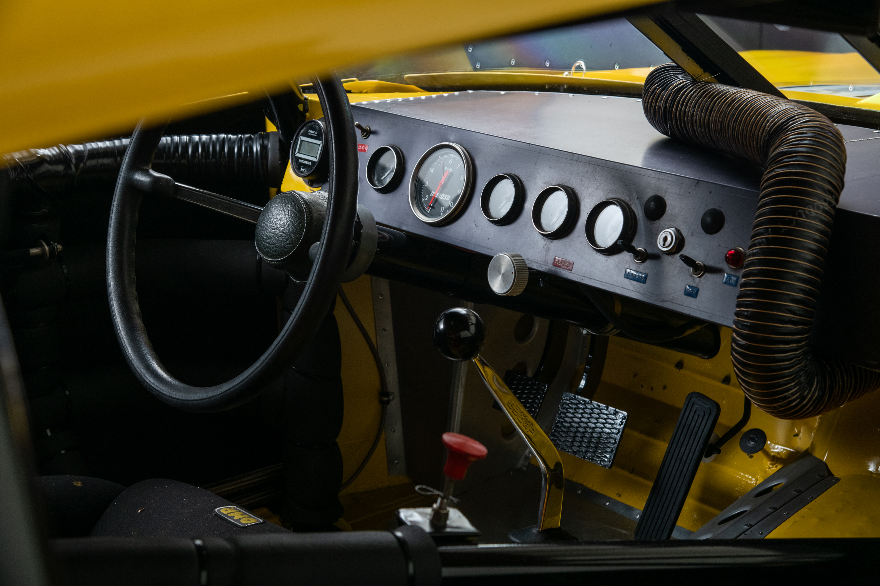 1981 Chevrolet Camaro Trans Am Race Car , YELLOW, VIN RBP 8124
