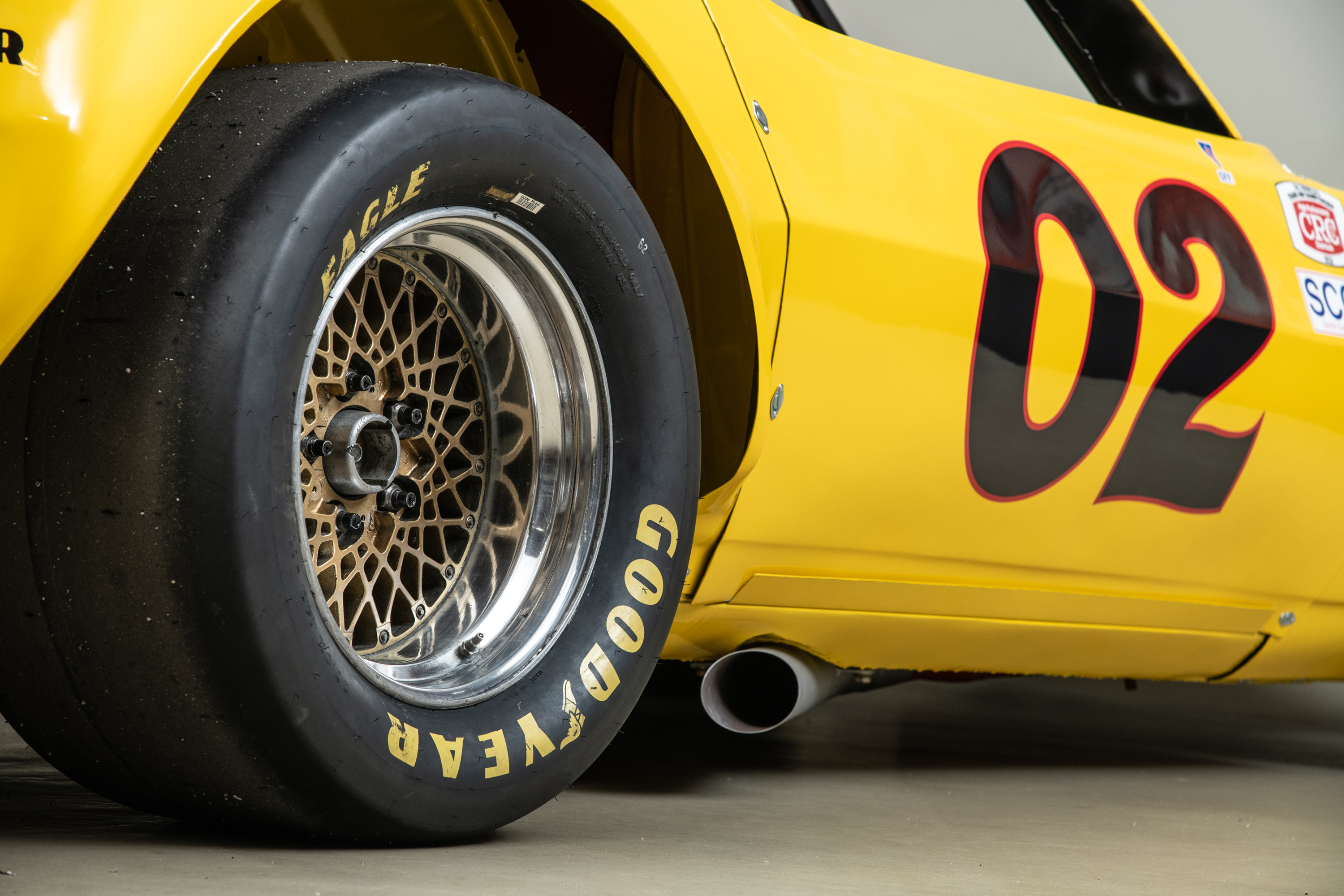 1981 Chevrolet Camaro Trans Am Race Car , YELLOW, VIN RBP 8124