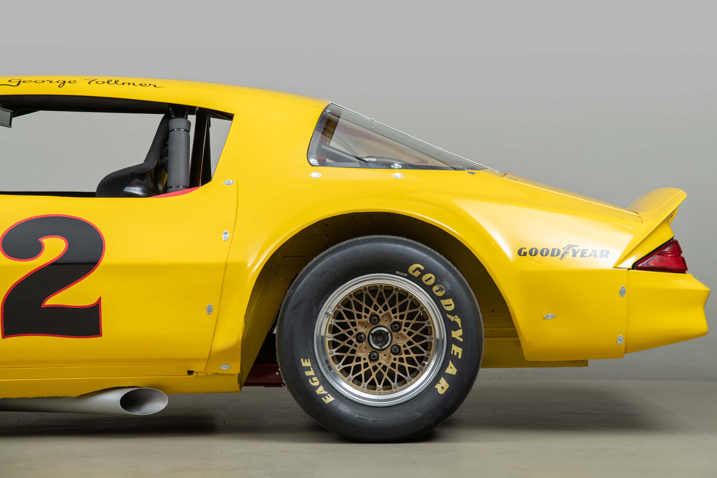 1981 Chevrolet Camaro Trans Am Race Car , YELLOW, VIN RBP 8124