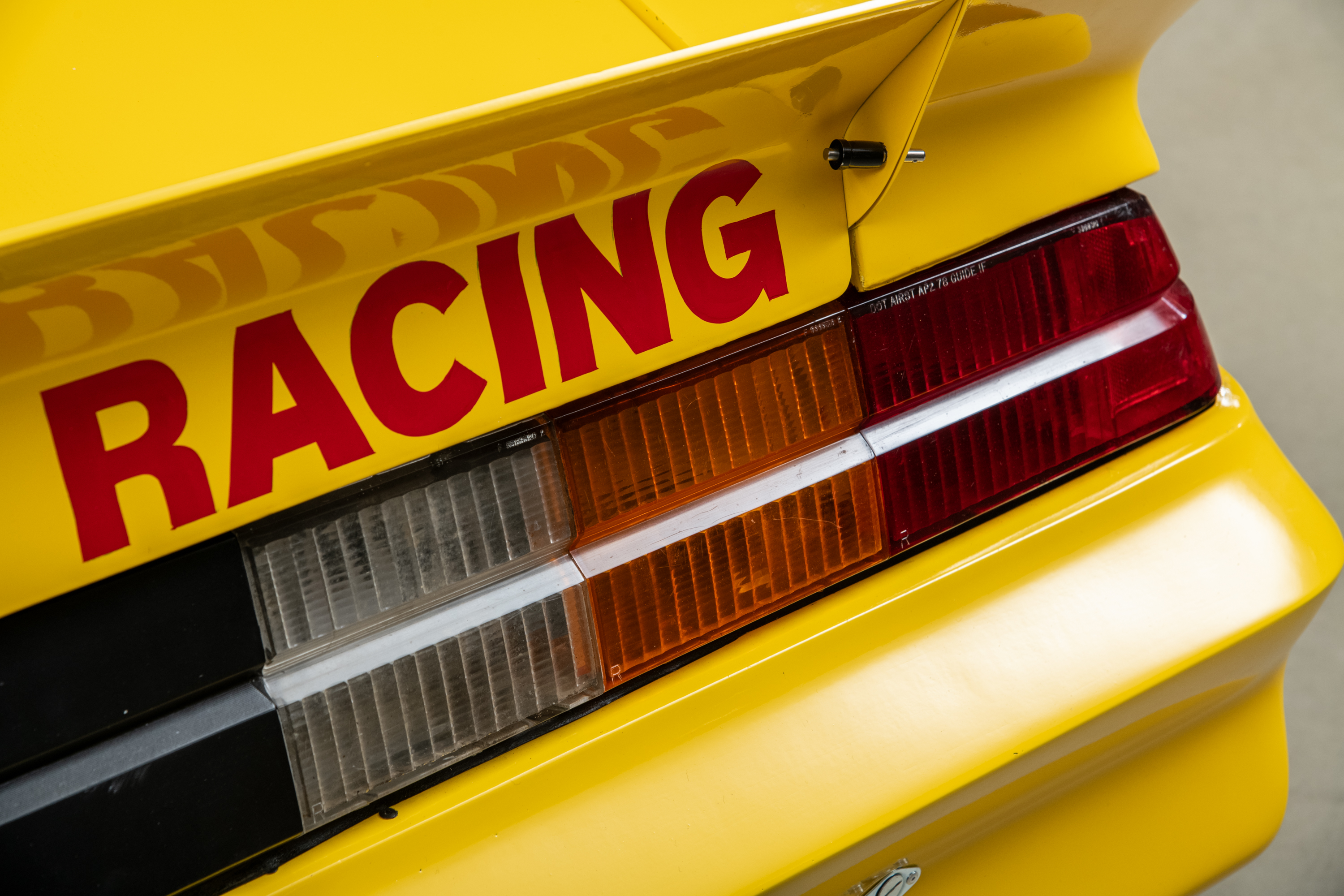 1981 Chevrolet Camaro Trans Am Race Car , YELLOW, VIN RBP 8124