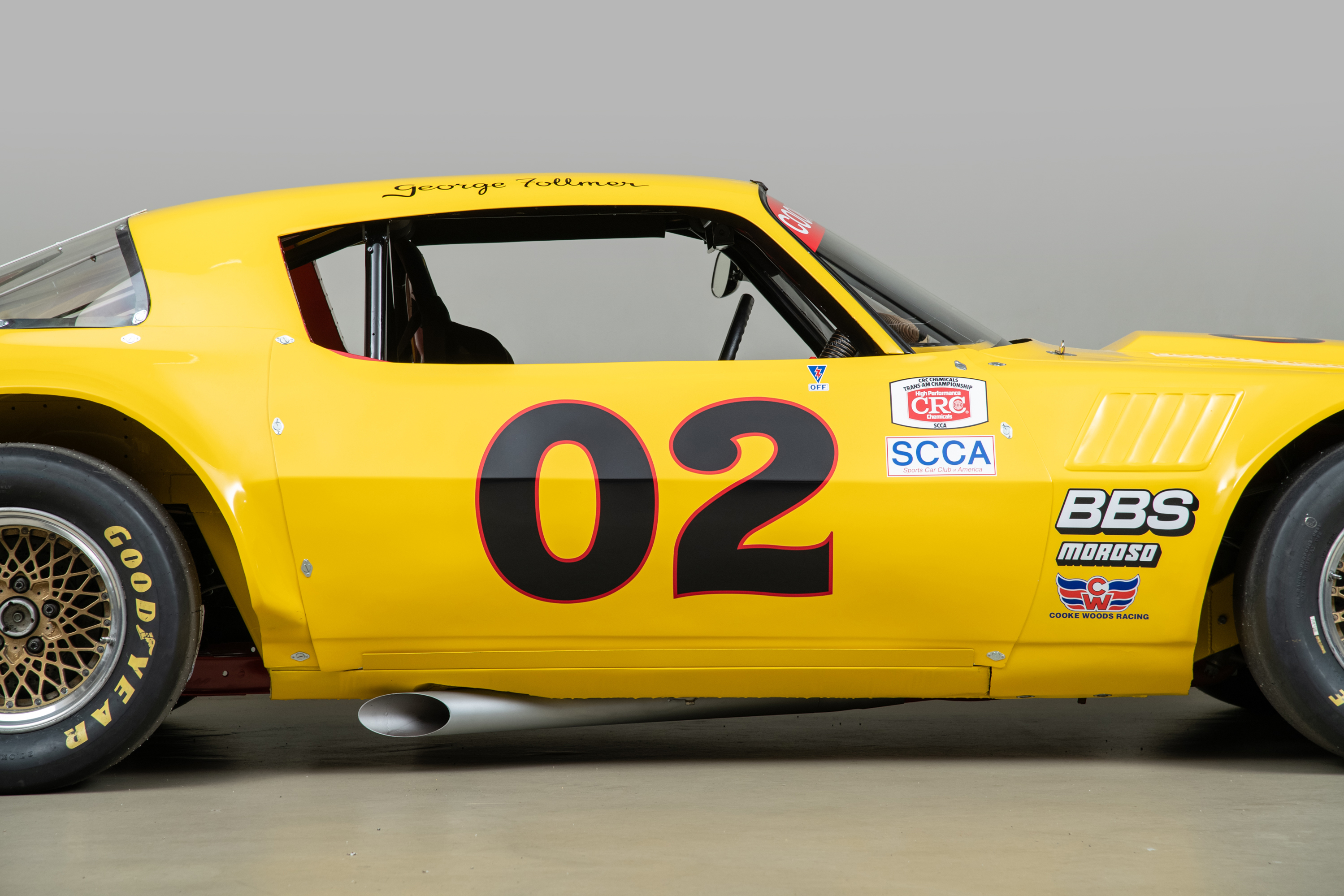 1981 Chevrolet Camaro Trans Am Race Car , YELLOW, VIN RBP 8124