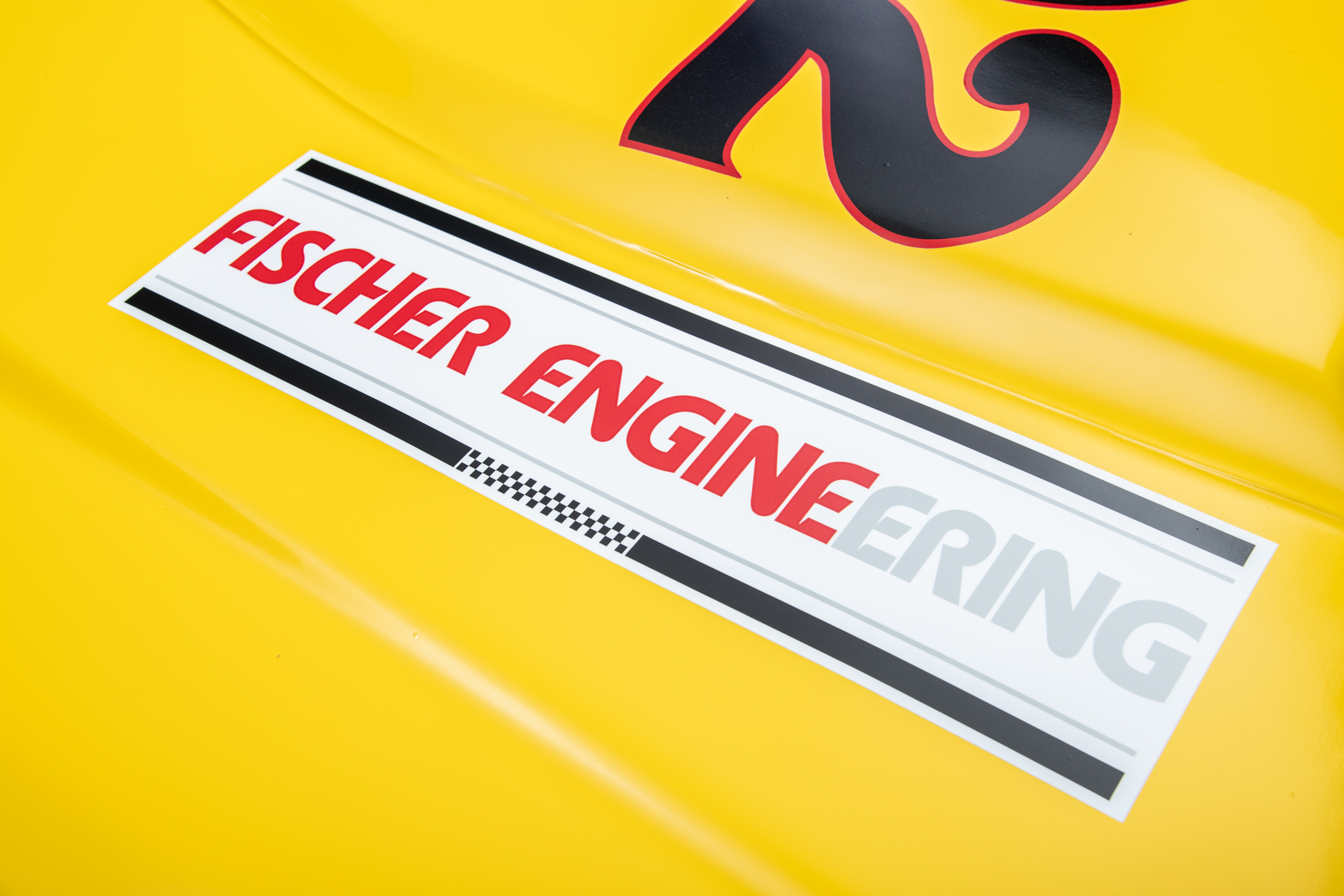 1981 Chevrolet Camaro Trans Am Race Car , YELLOW, VIN RBP 8124