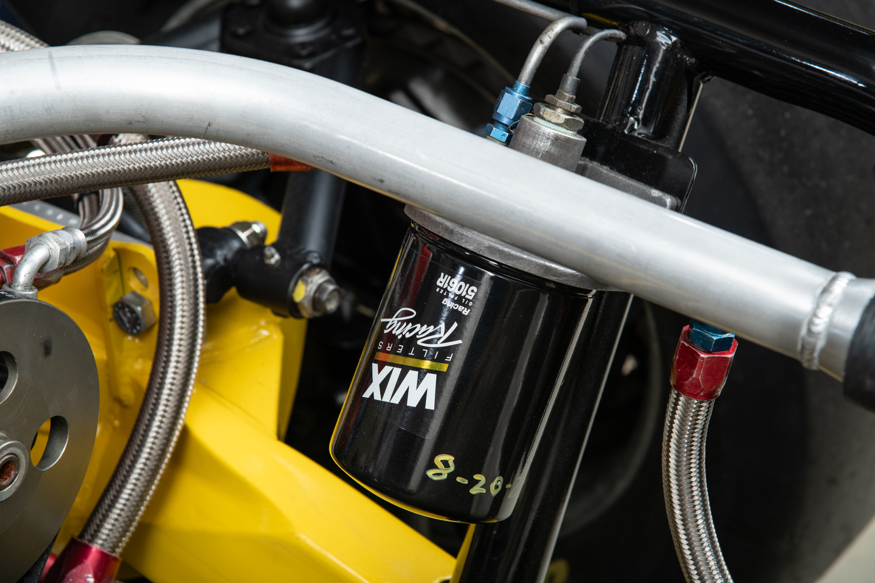 1981 Chevrolet Camaro Trans Am Race Car , YELLOW, VIN RBP 8124
