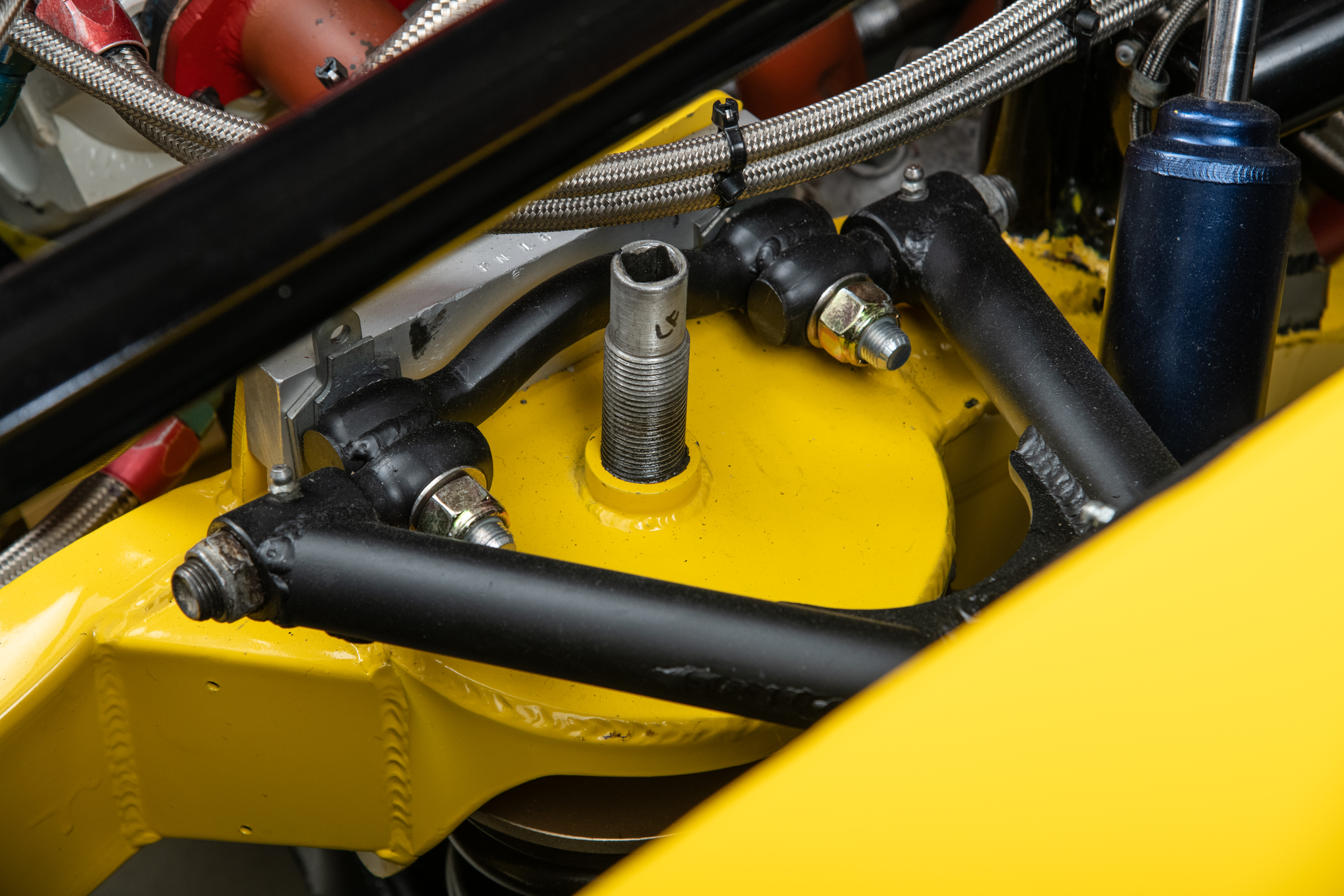 1981 Chevrolet Camaro Trans Am Race Car , YELLOW, VIN RBP 8124