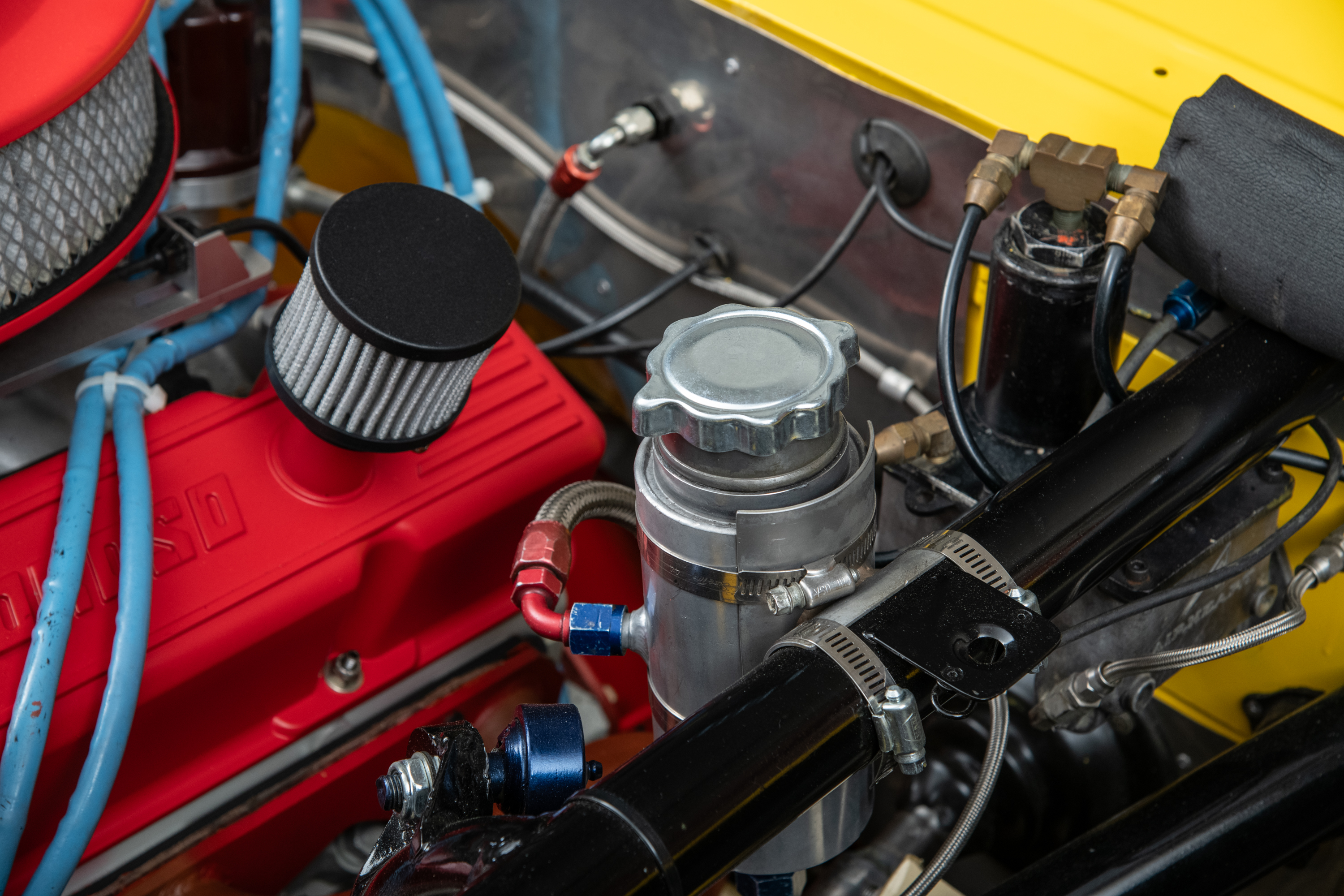 1981 Chevrolet Camaro Trans Am Race Car , YELLOW, VIN RBP 8124